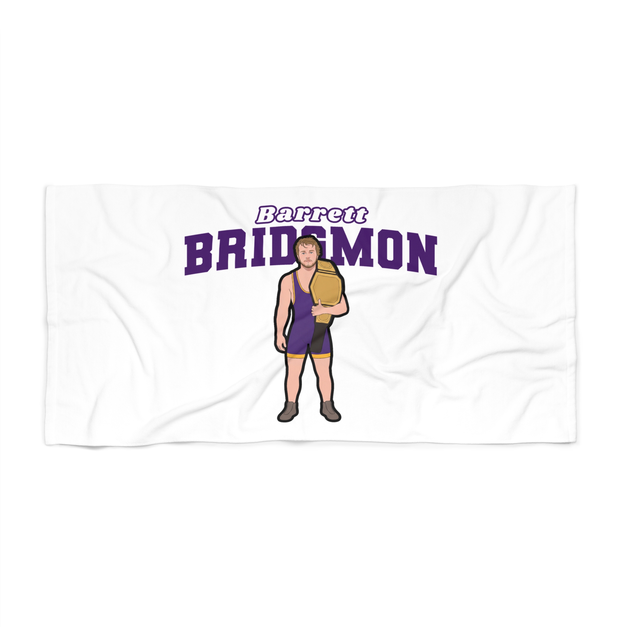 Beach Towel — character_name_arch in Classic