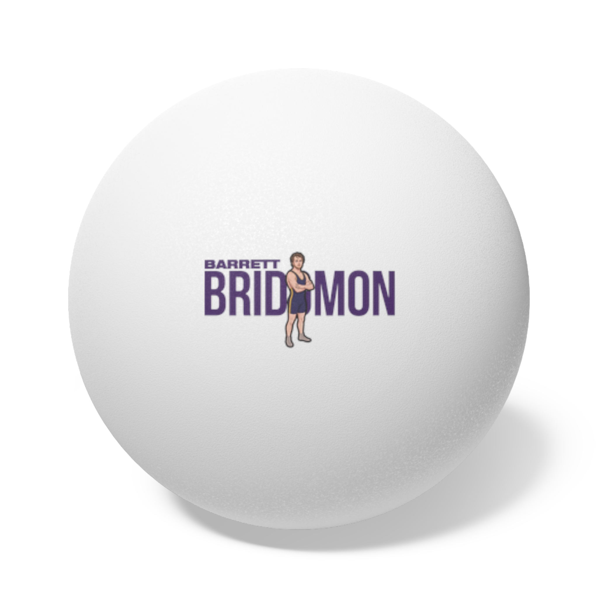 Ping Pong Balls, 6 pcs — character_player_name in White