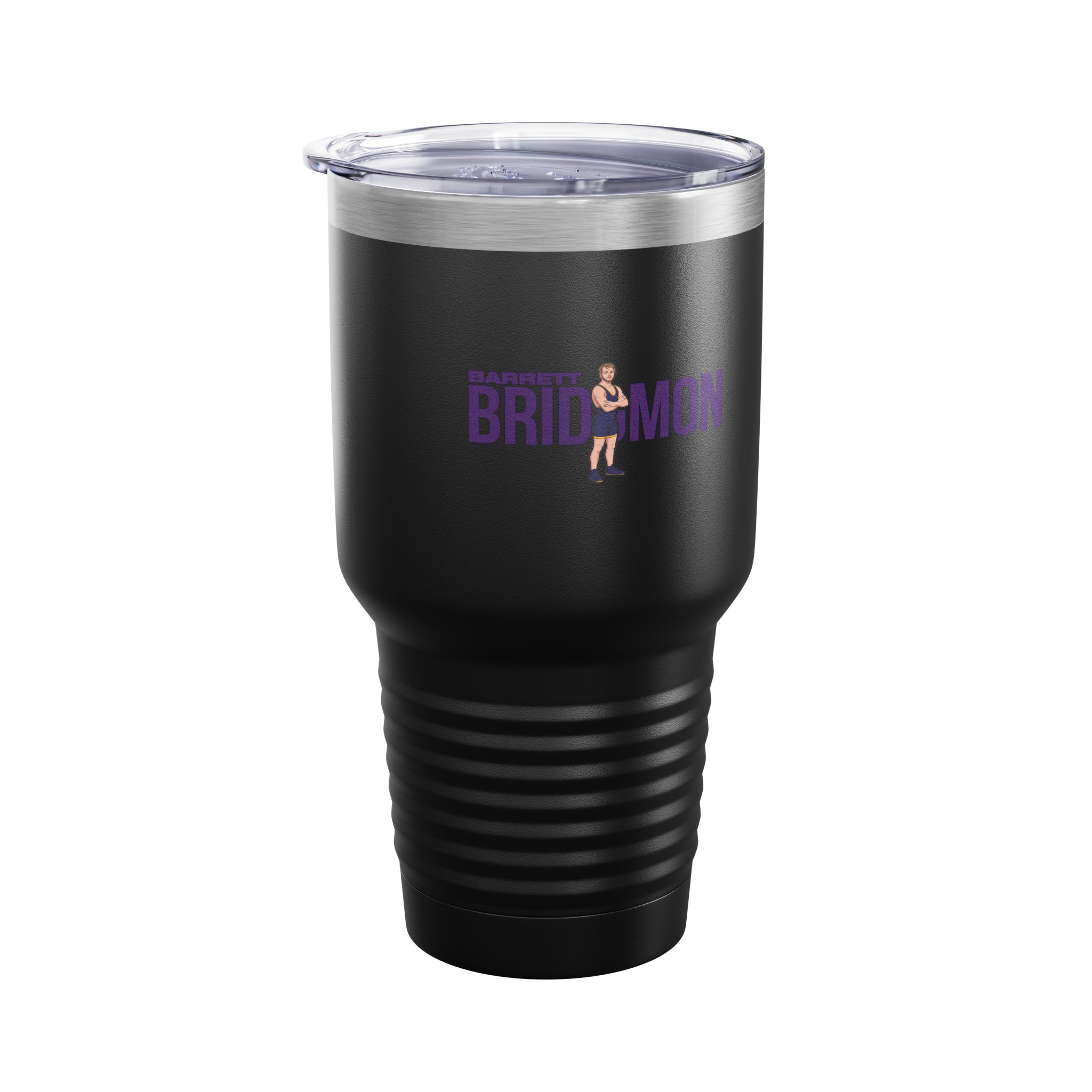 30oz Tumbler — character_player_name in Black
