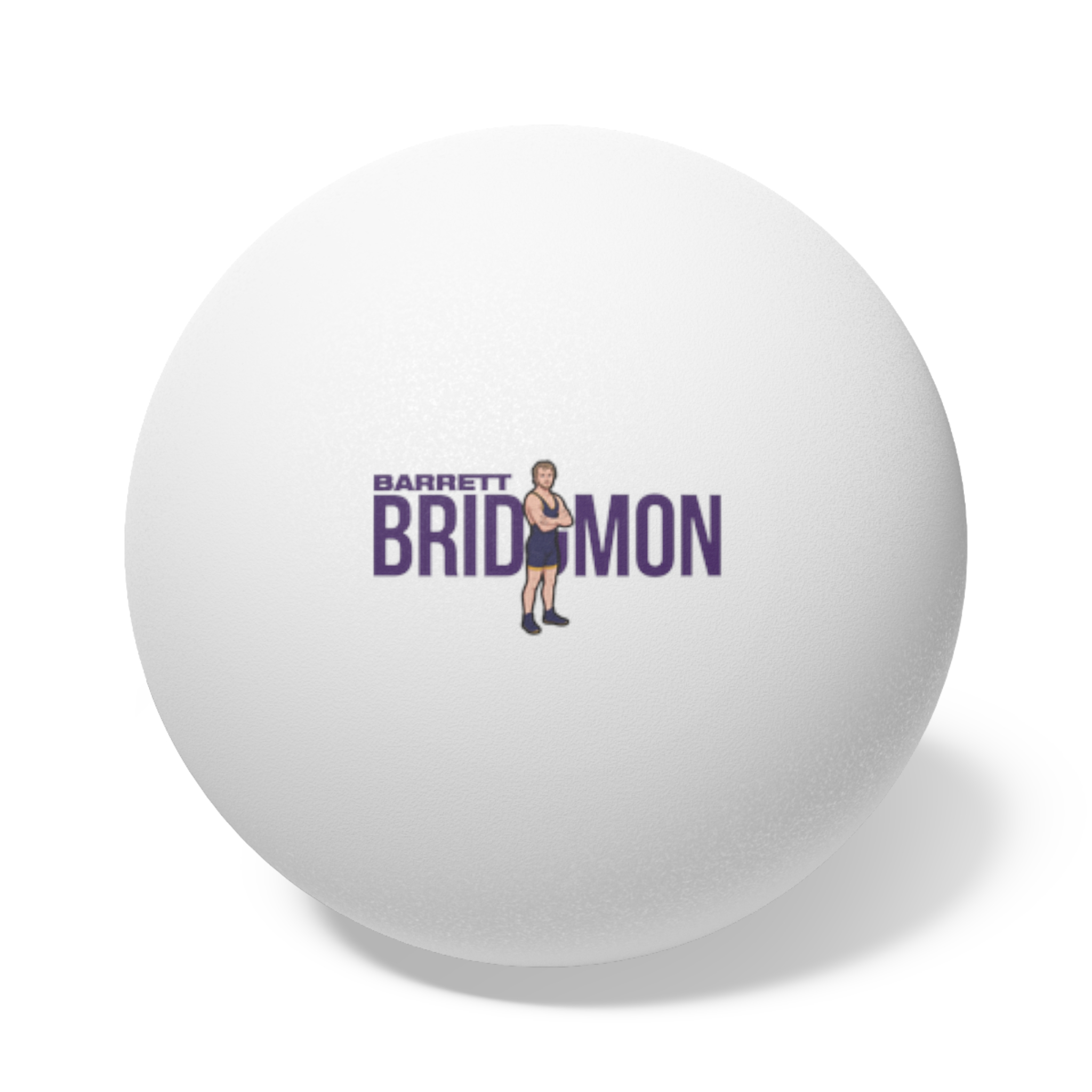 Ping Pong Balls, 6 pcs — character_player_name in White