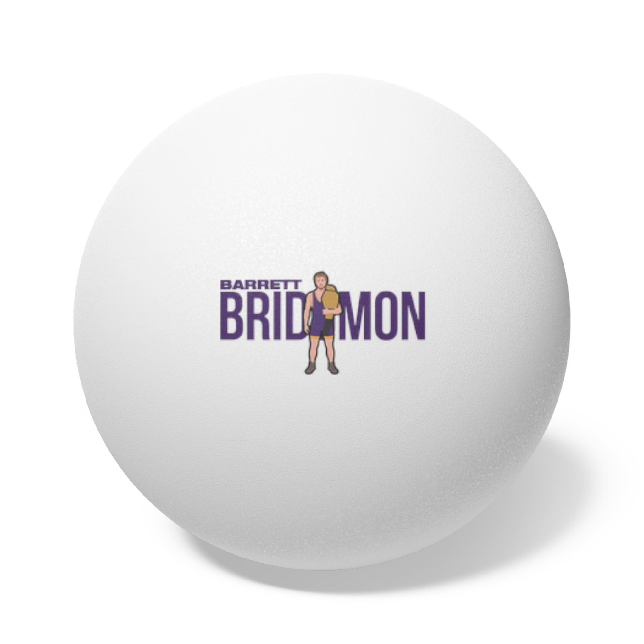 Ping Pong Balls, 6 pcs — character_player_name in White