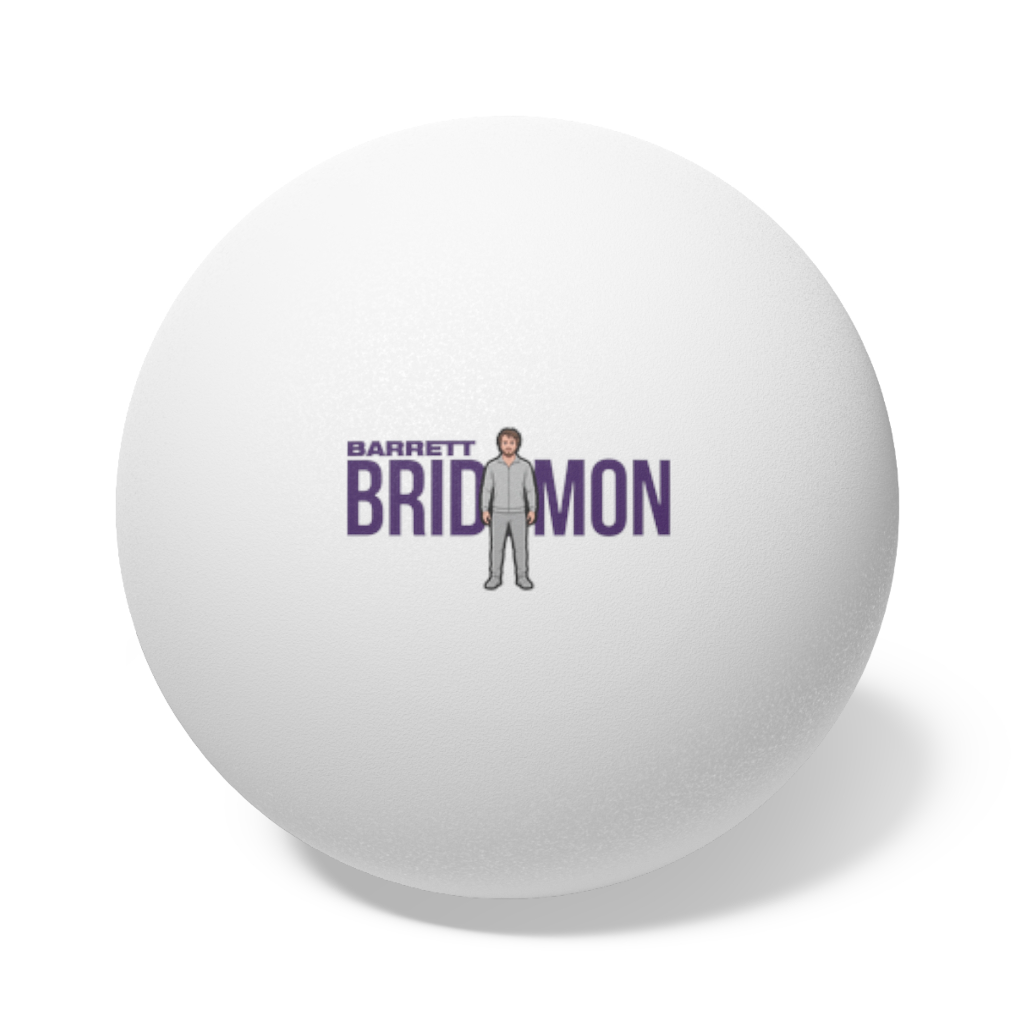 Ping Pong Balls, 6 pcs — character_player_name in White