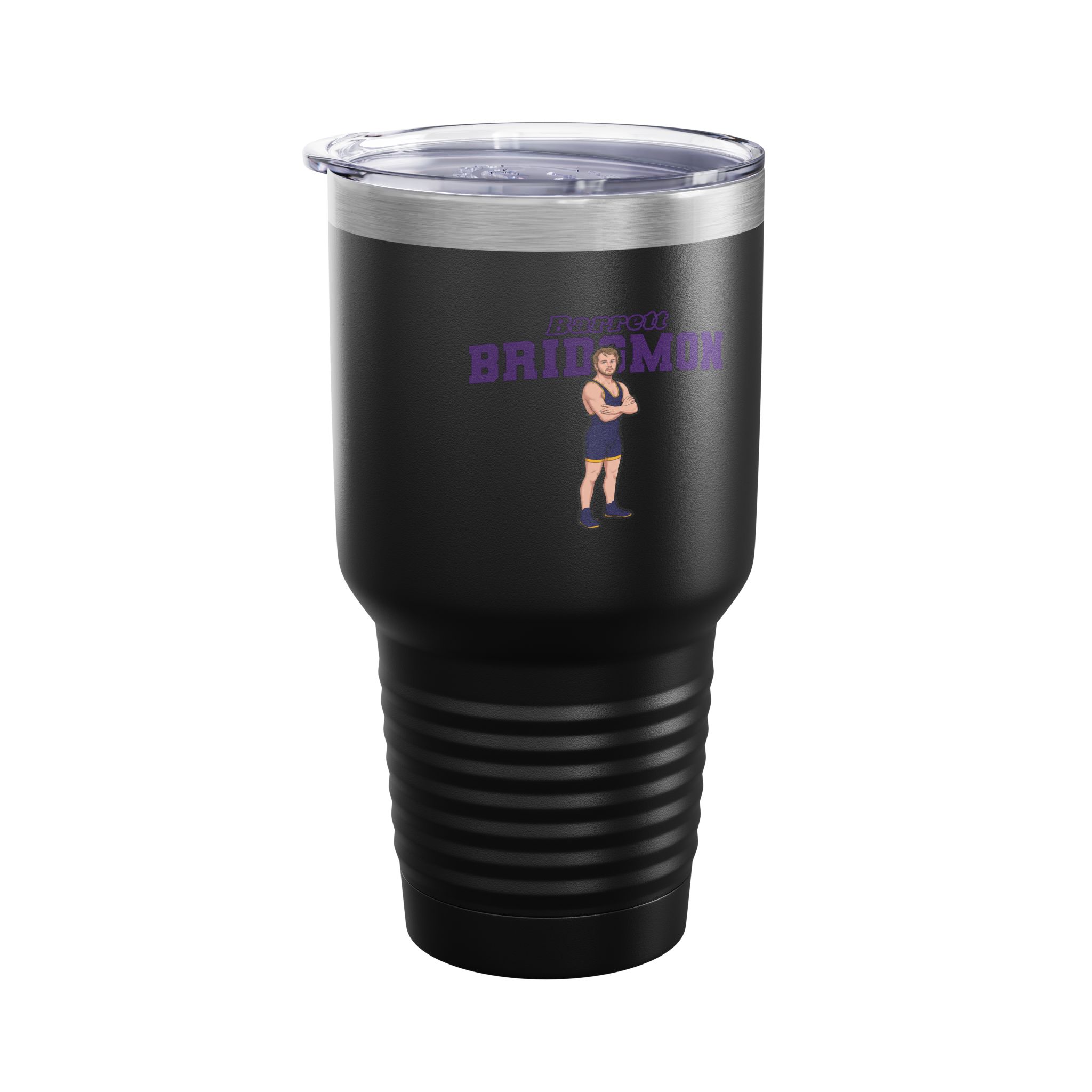 30oz Tumbler — character_name_arch in Black