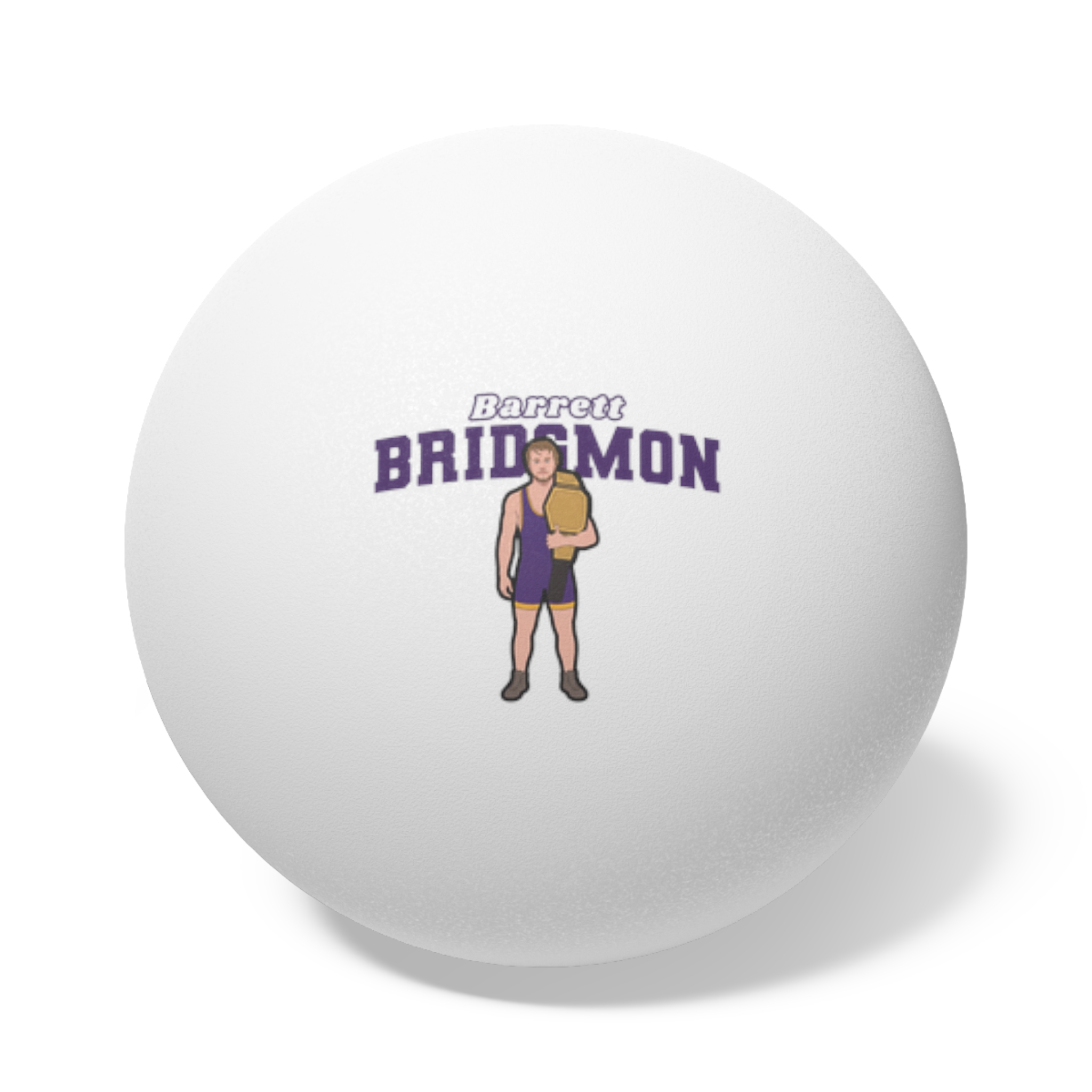 Ping Pong Balls, 6 pcs — character_name_arch in White