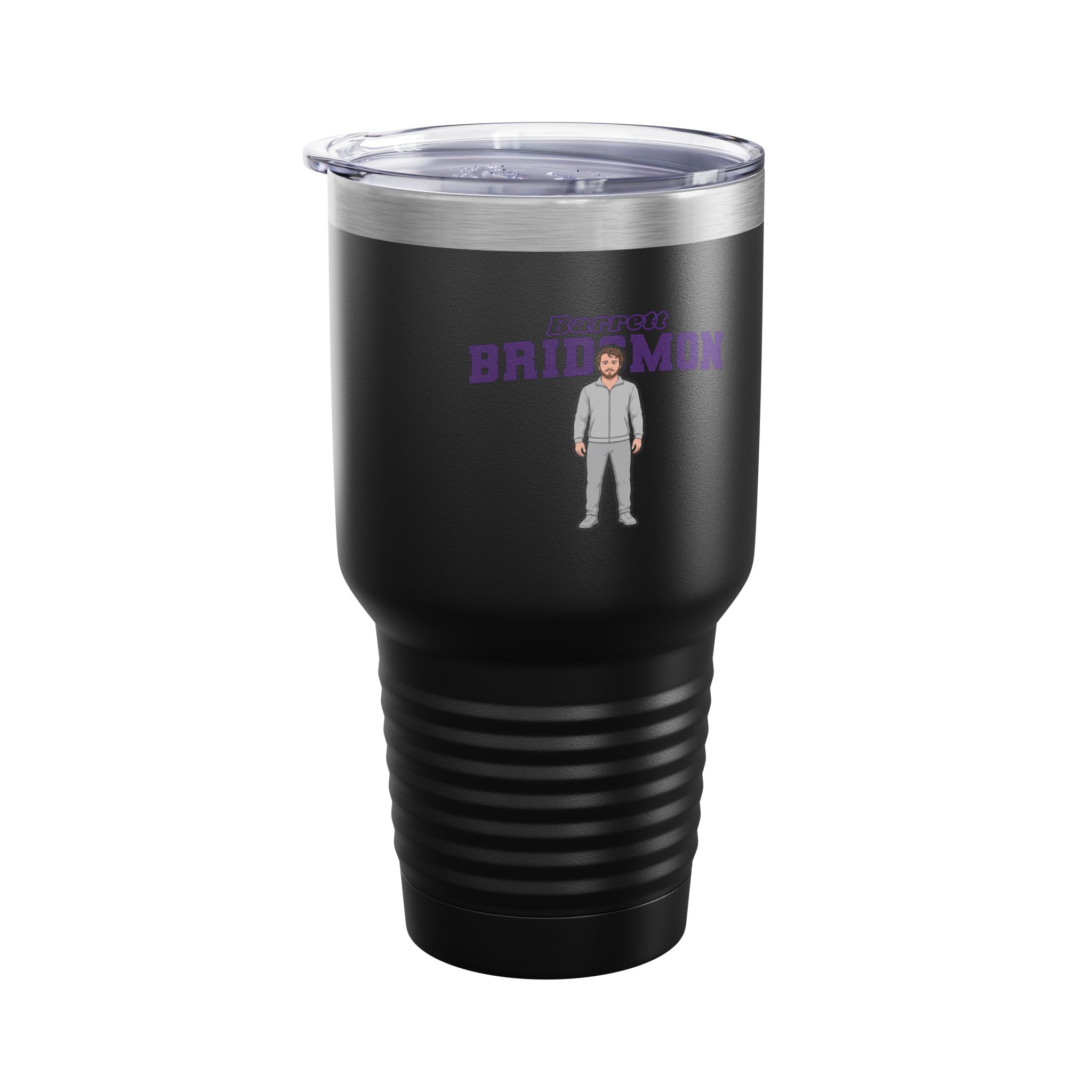 30oz Tumbler — character_name_arch in Black