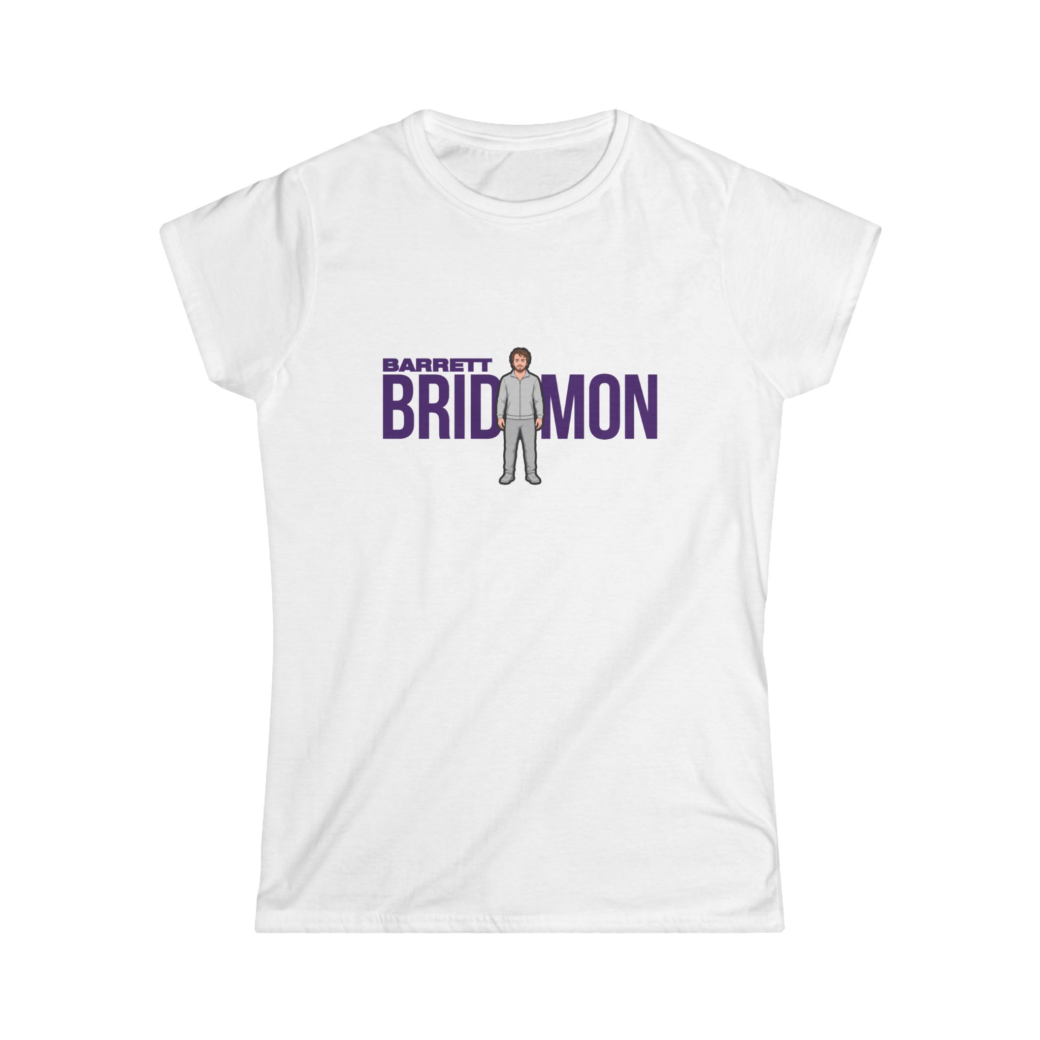 Women's Softstyle Tee — character_player_name in White