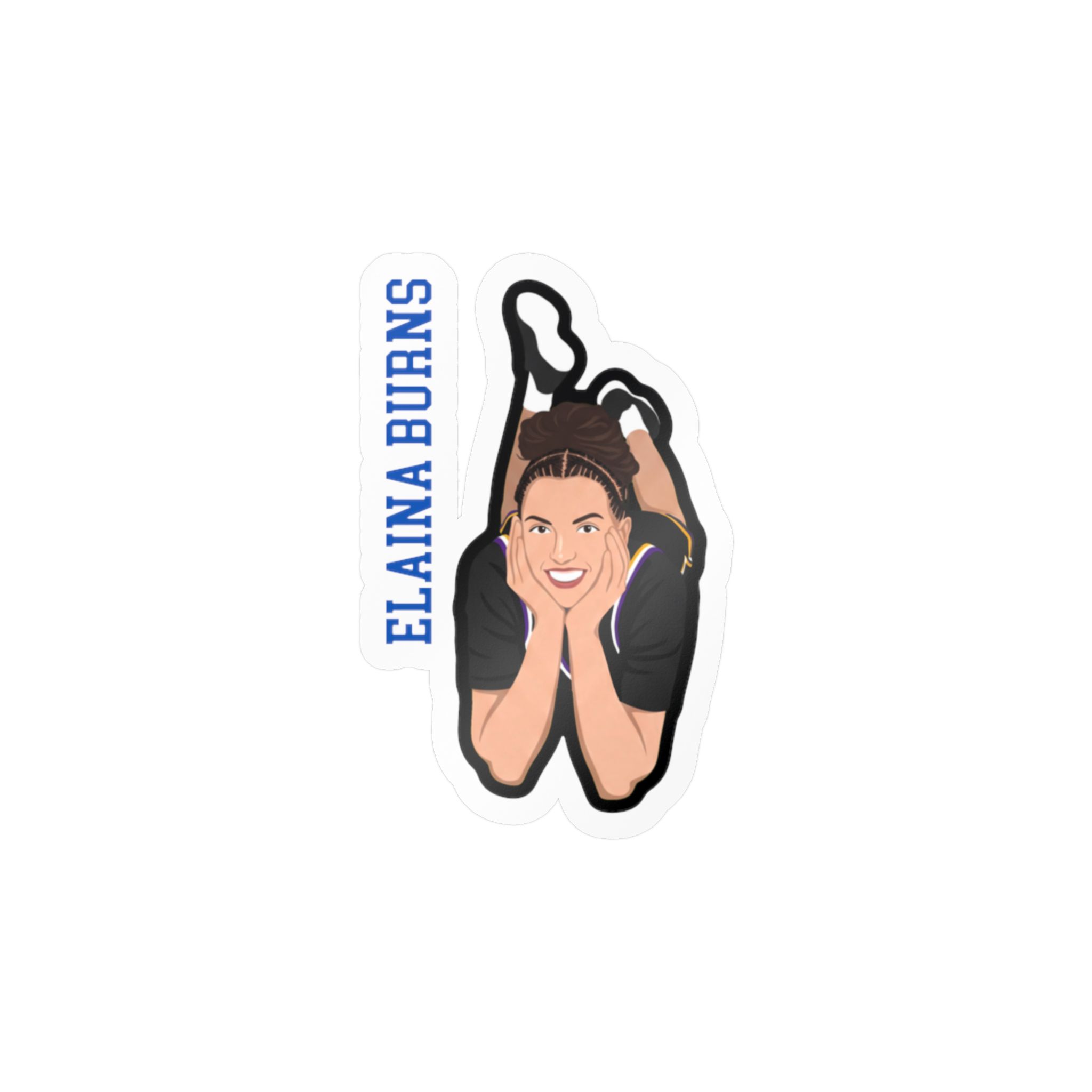 Vinyl Sticker — character_name_vertical in Classic