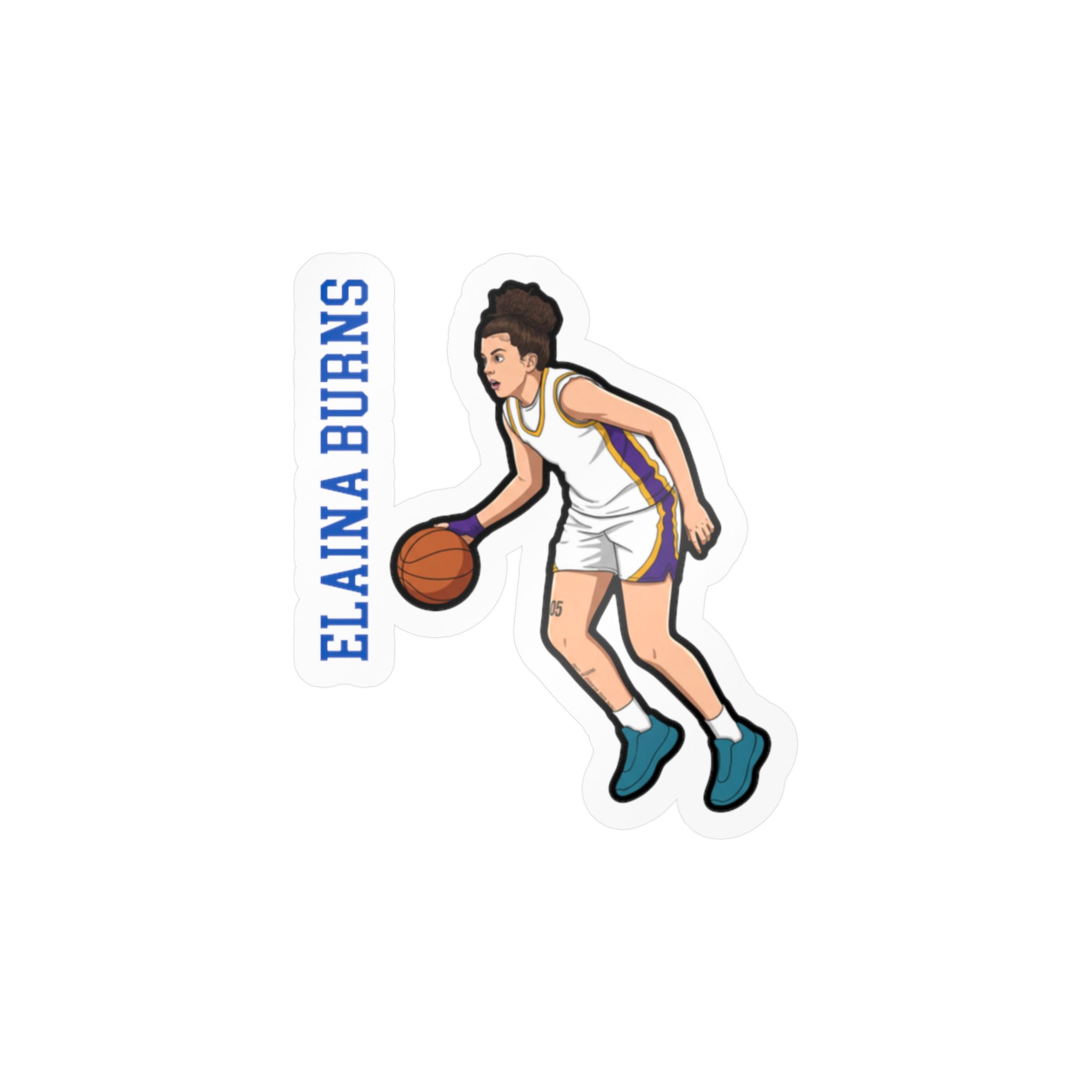 Vinyl Sticker — character_name_vertical in Classic