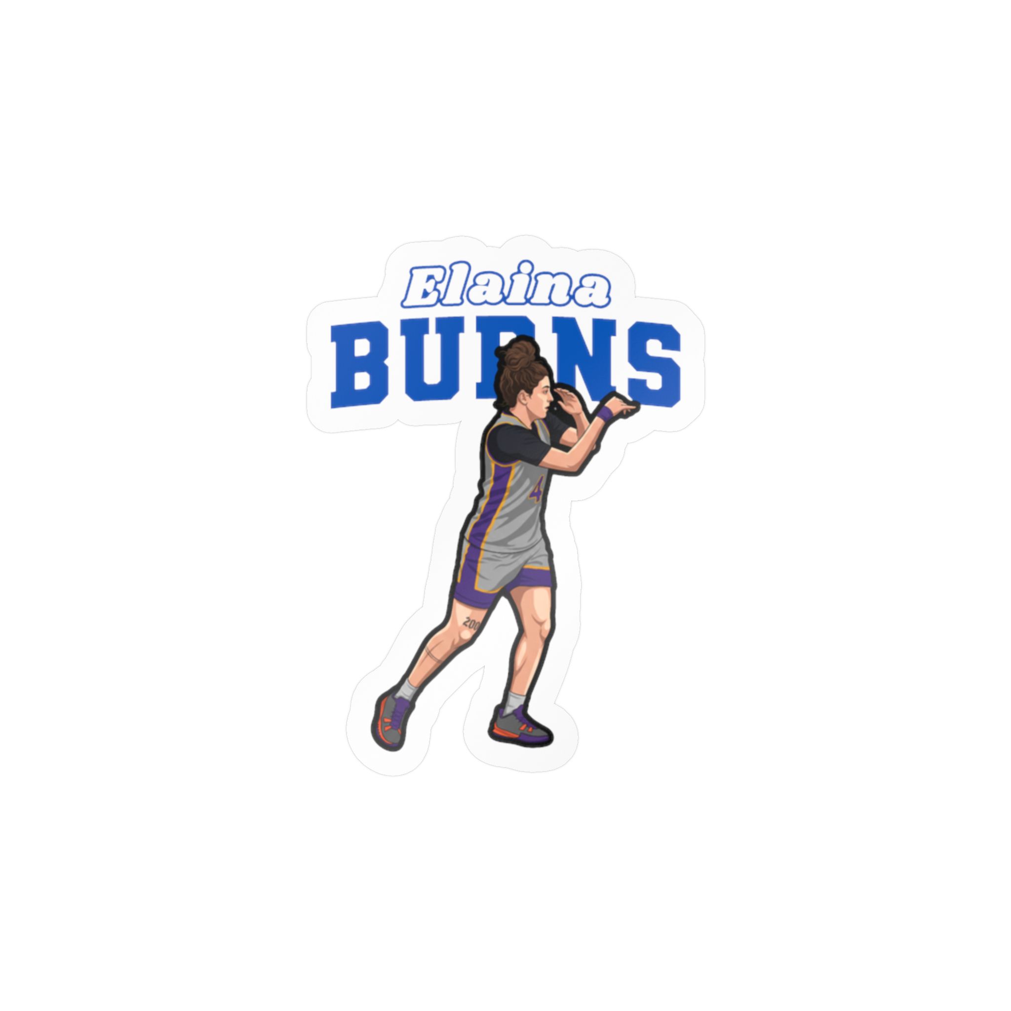 Vinyl Sticker — character_name_arch in Classic