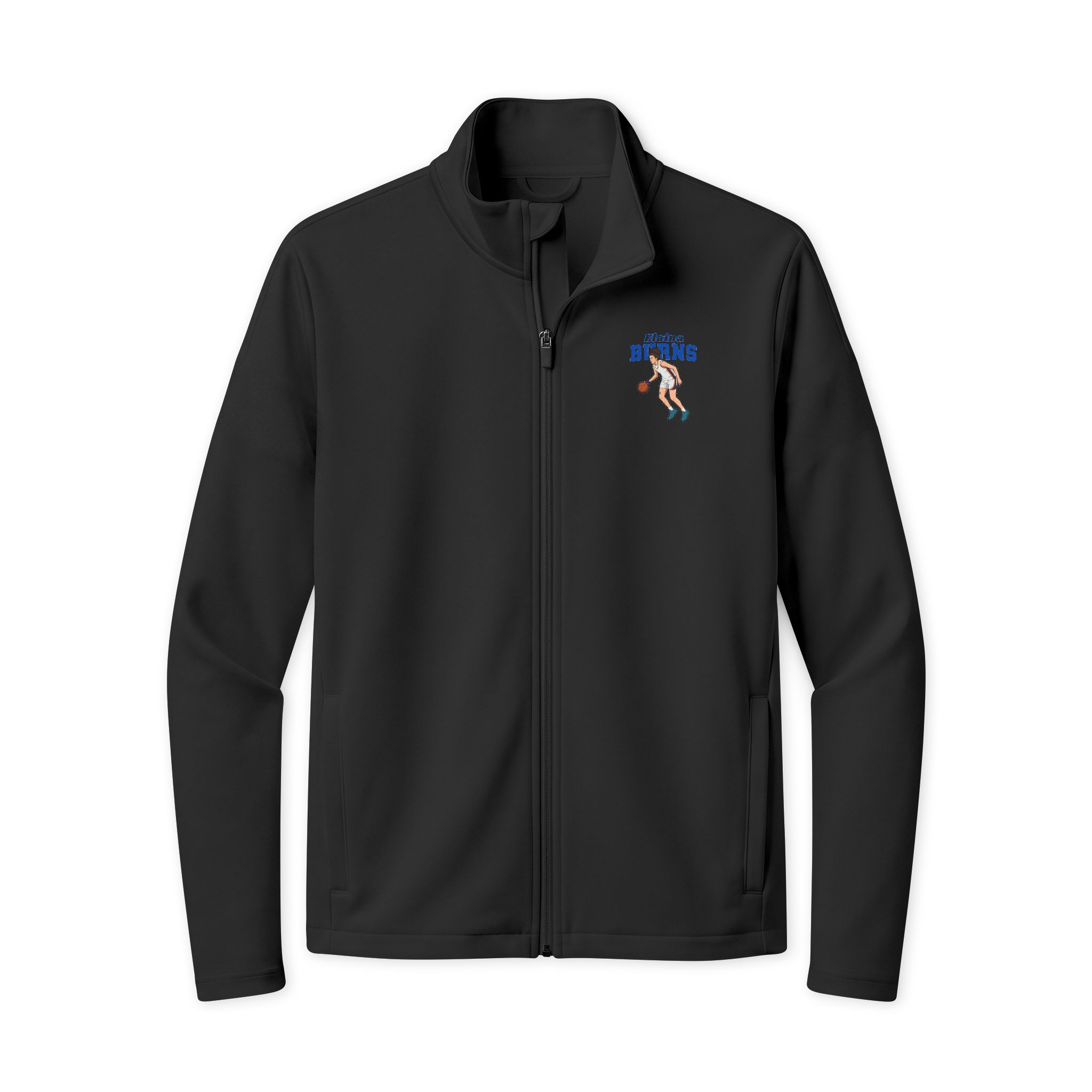 Travel Full-Zip Jacket — character_name_arch in Black/ Black