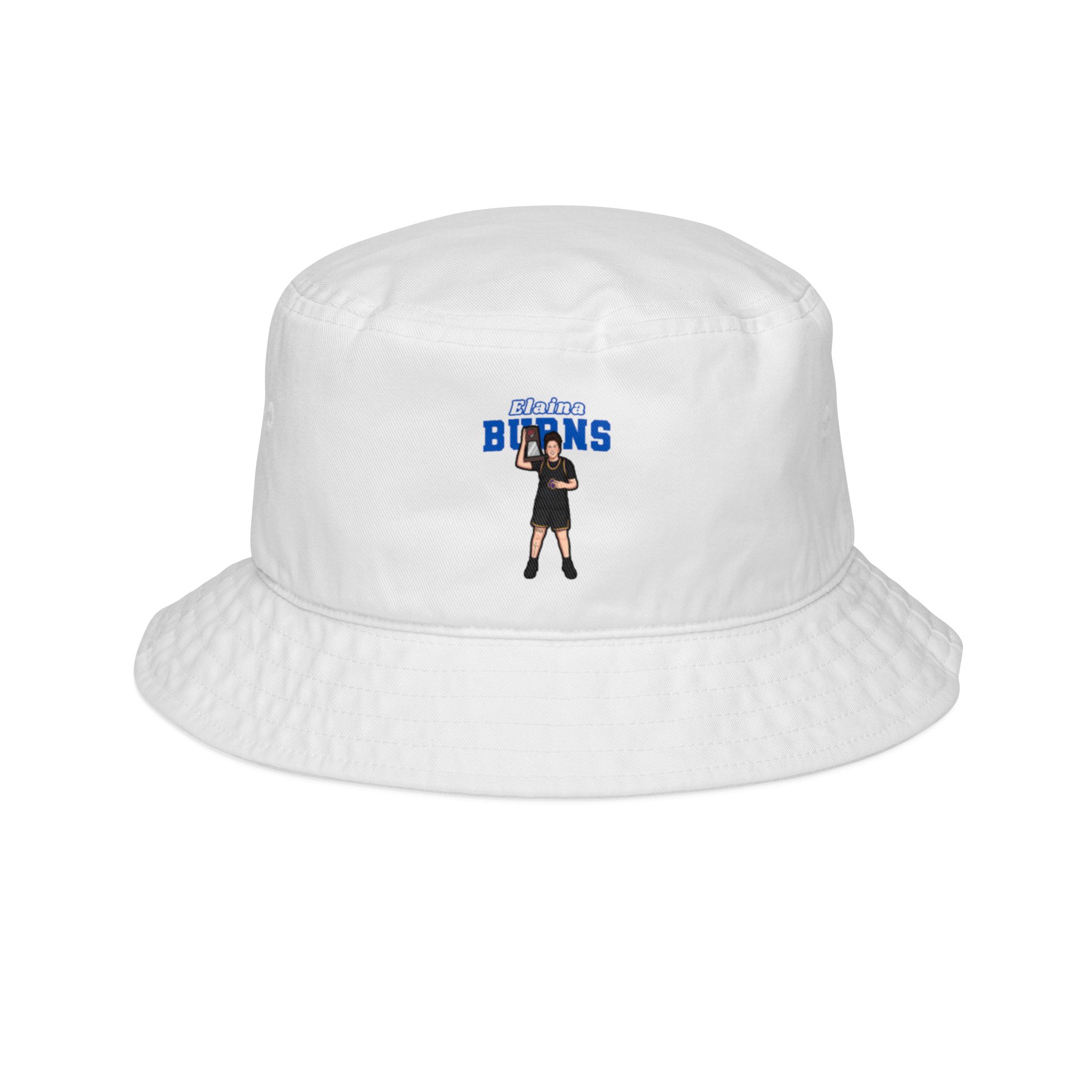 Bucket Hat — character_name_arch in White