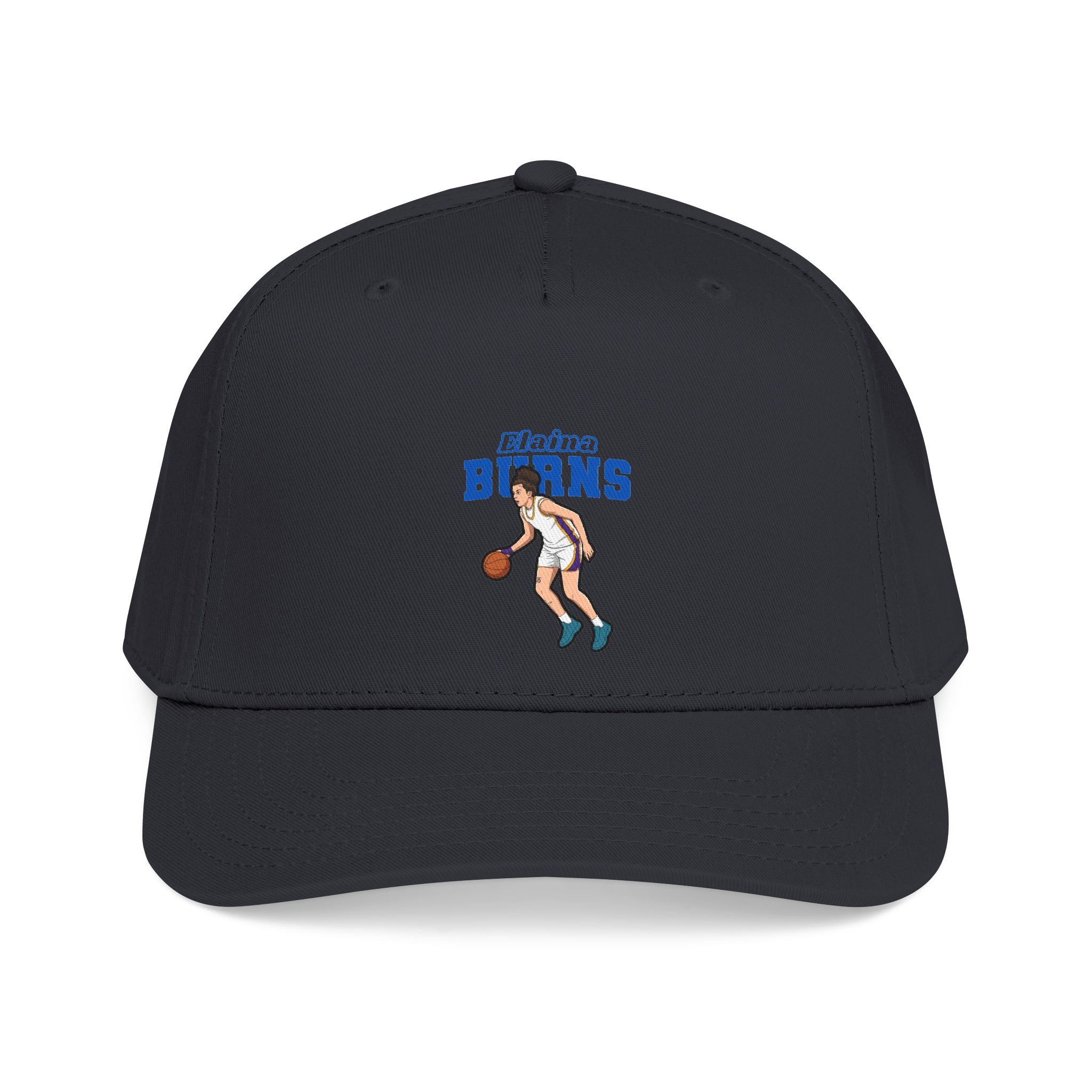 Baseball Cap — character_name_arch in Black