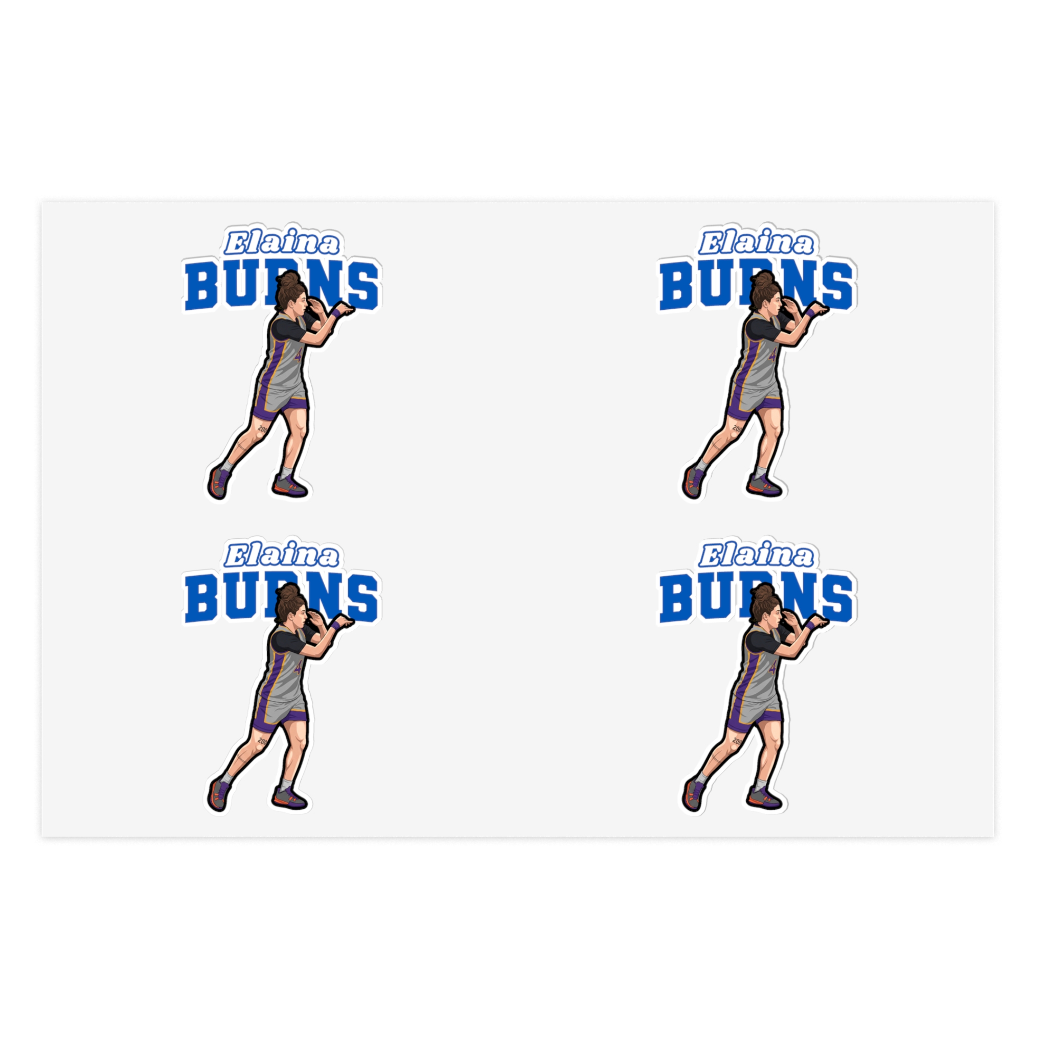 Sticker Sheet — character_name_arch in Classic