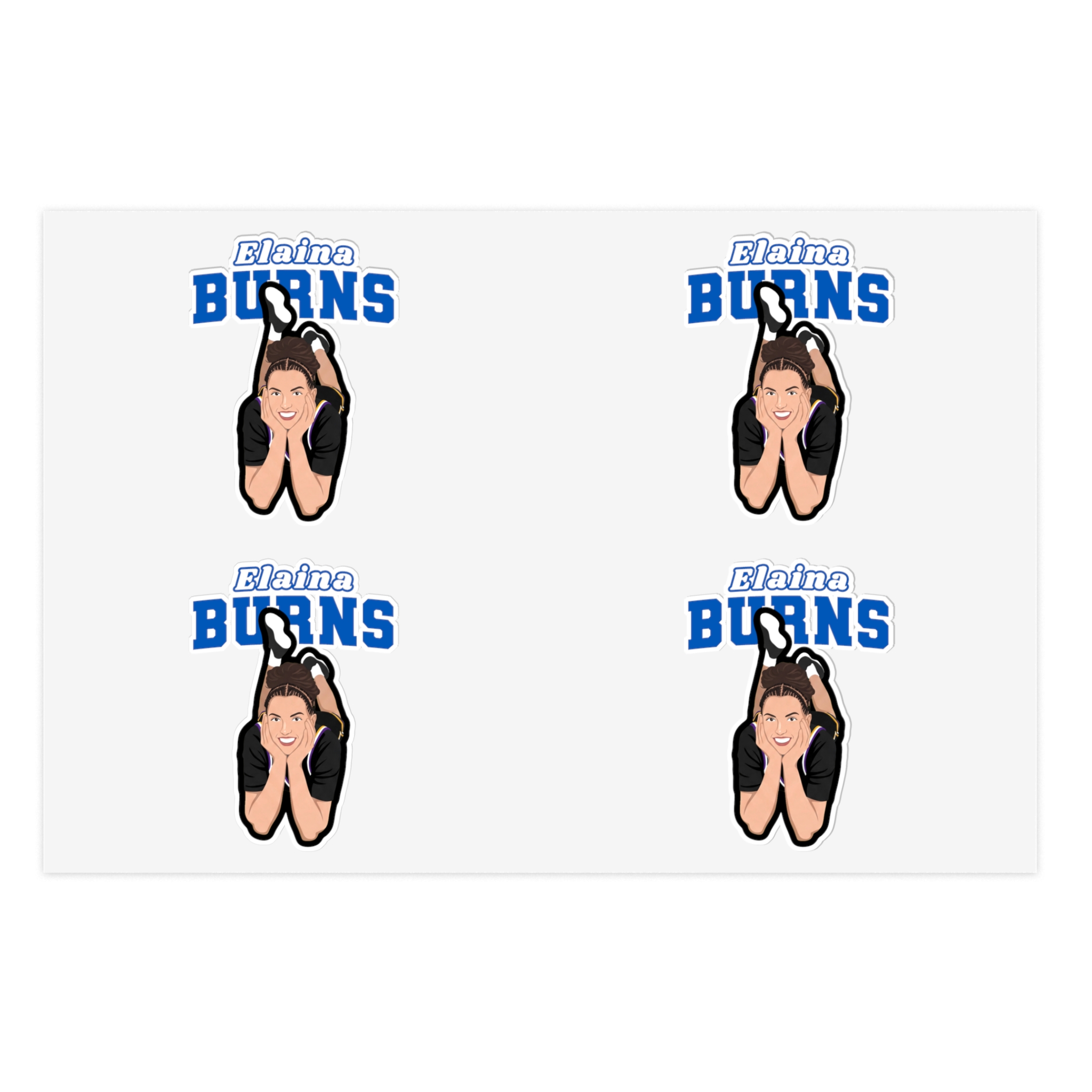 Sticker Sheet — character_name_arch in Classic