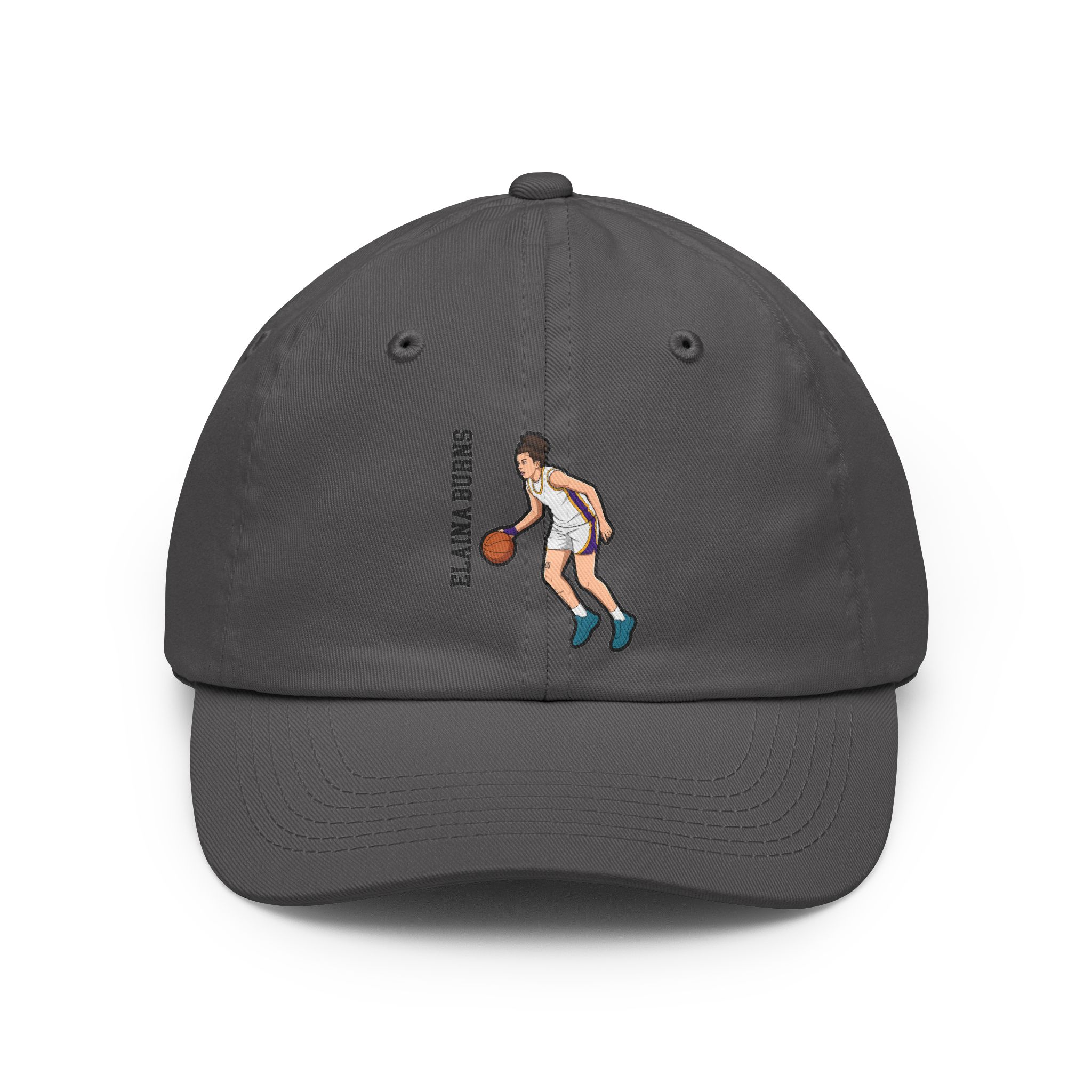 Classic Cap — character_name_vertical in Grey