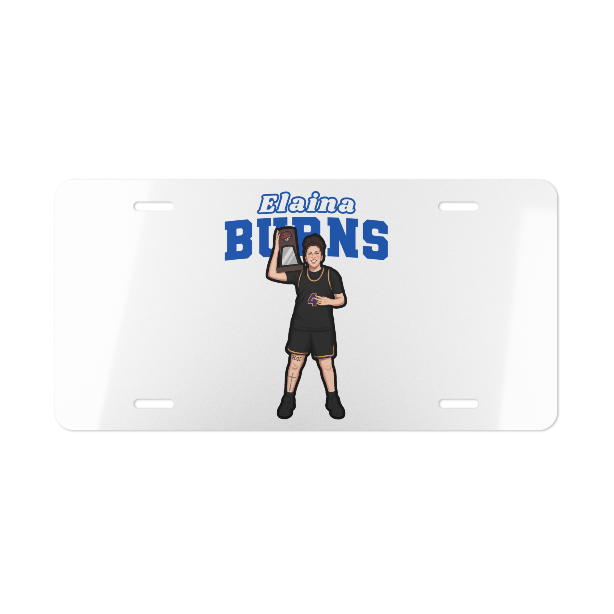 License Plate — character_name_arch in Classic