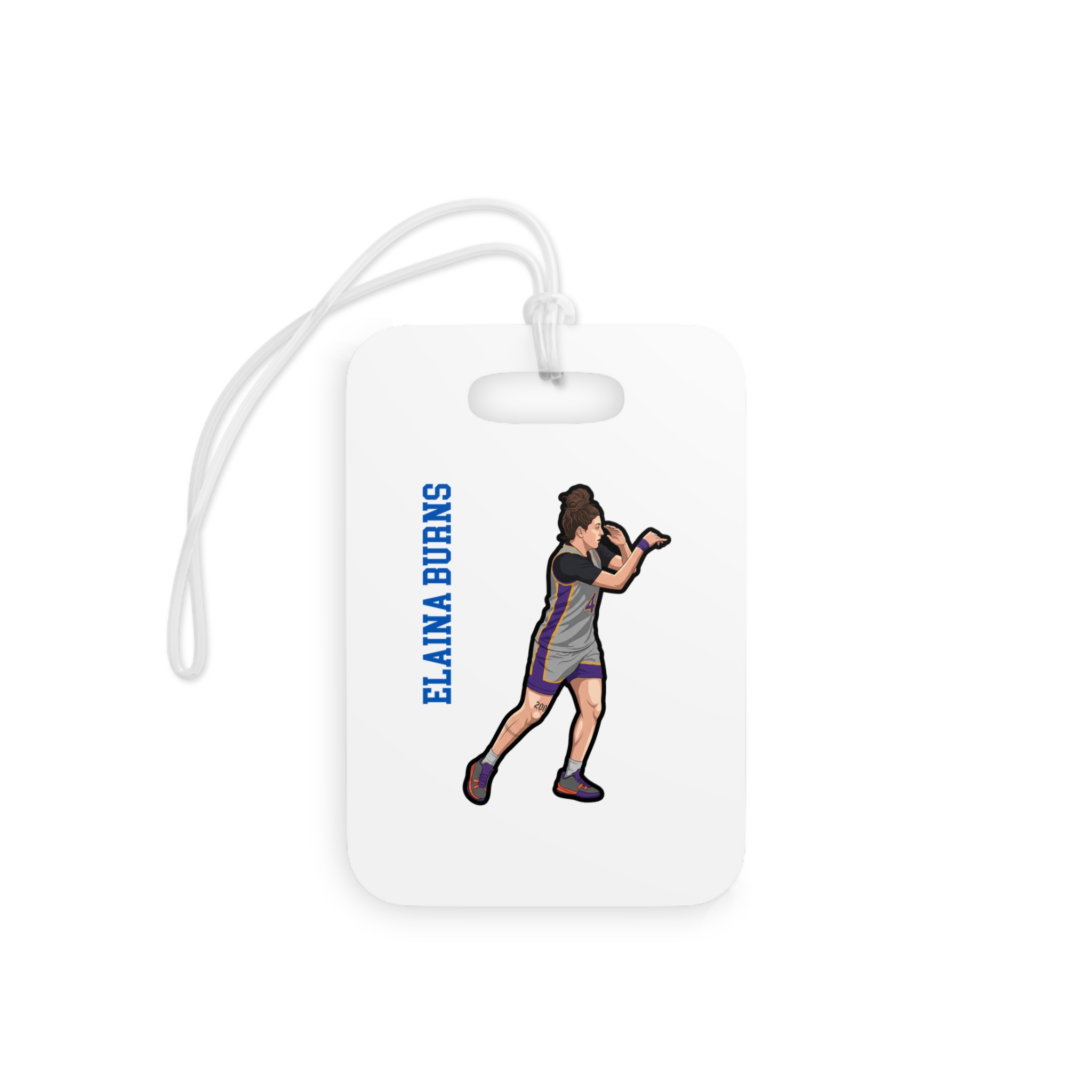 Bag Tag — character_name_vertical in Classic