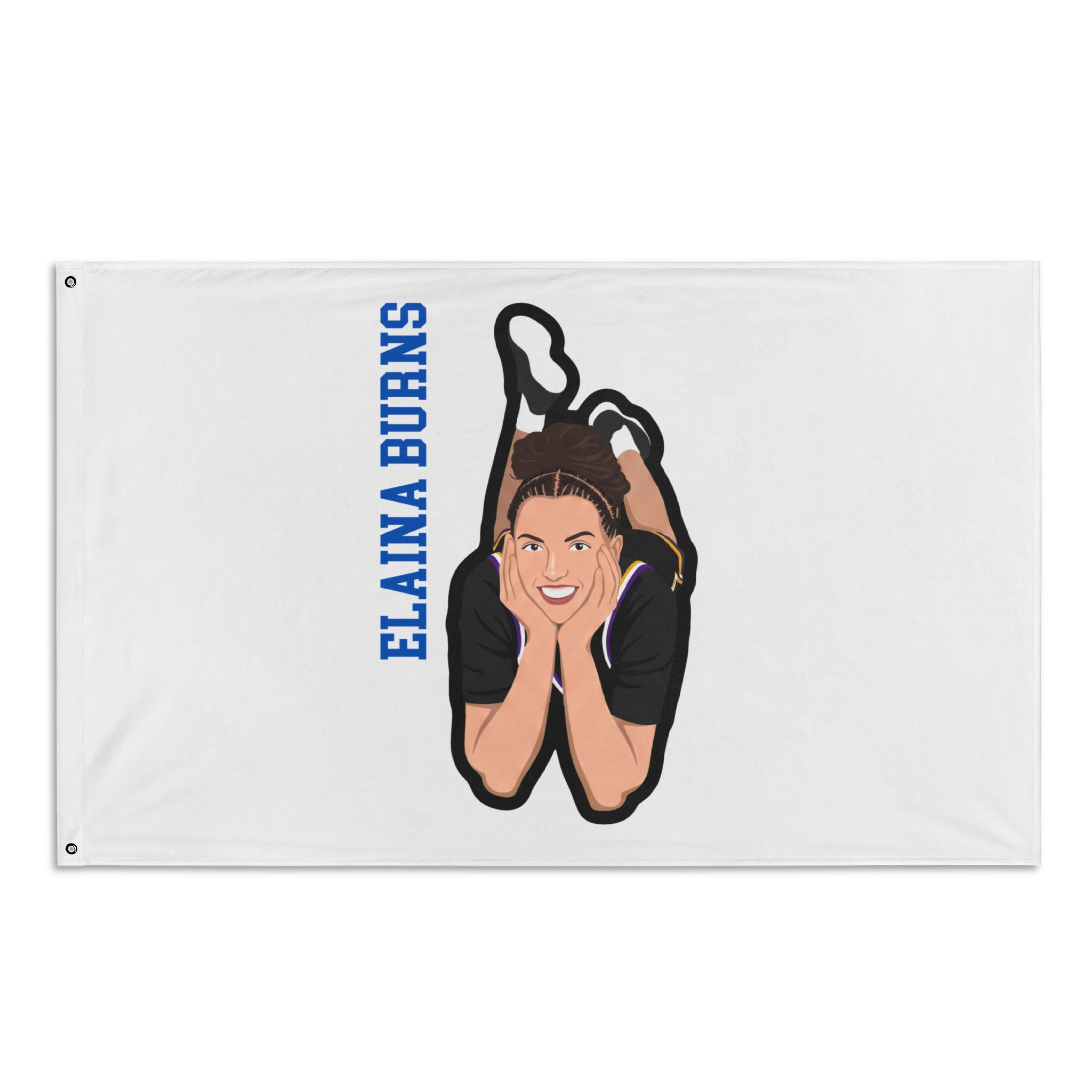 Flag (35 × 56 in) — character_name_vertical in Classic