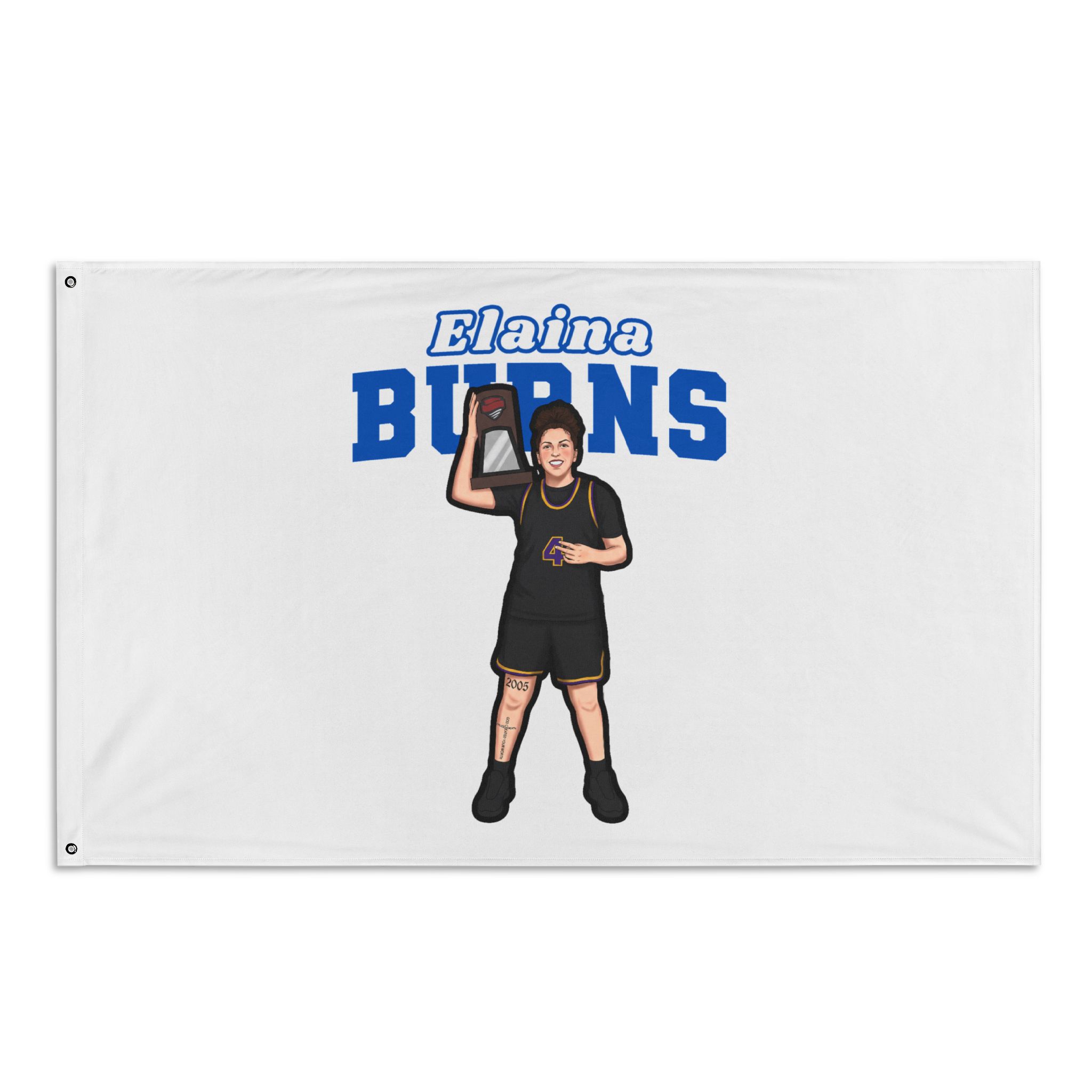 Flag (35 × 56 in) — character_name_arch in Classic