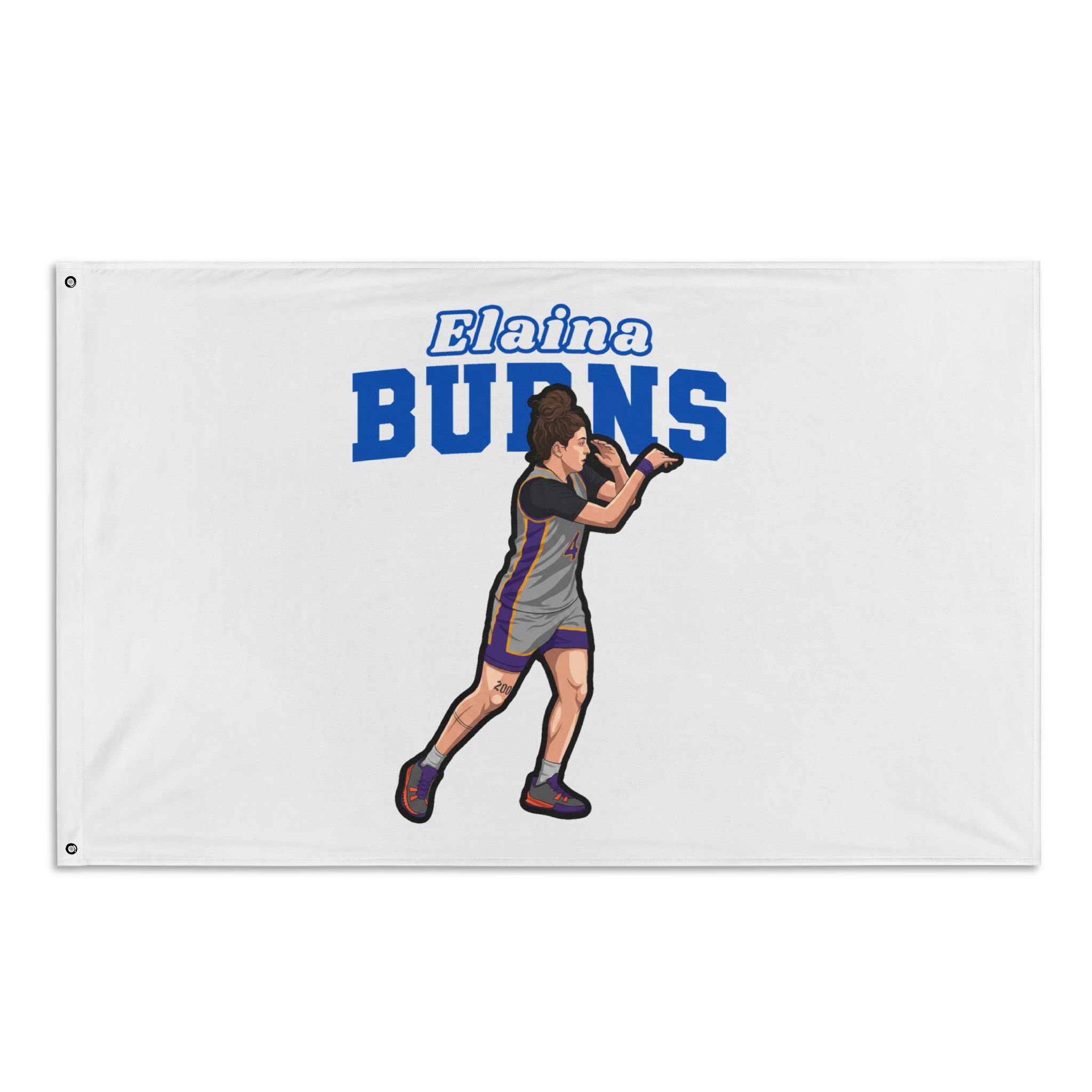 Flag (35 × 56 in) — character_name_arch in Classic