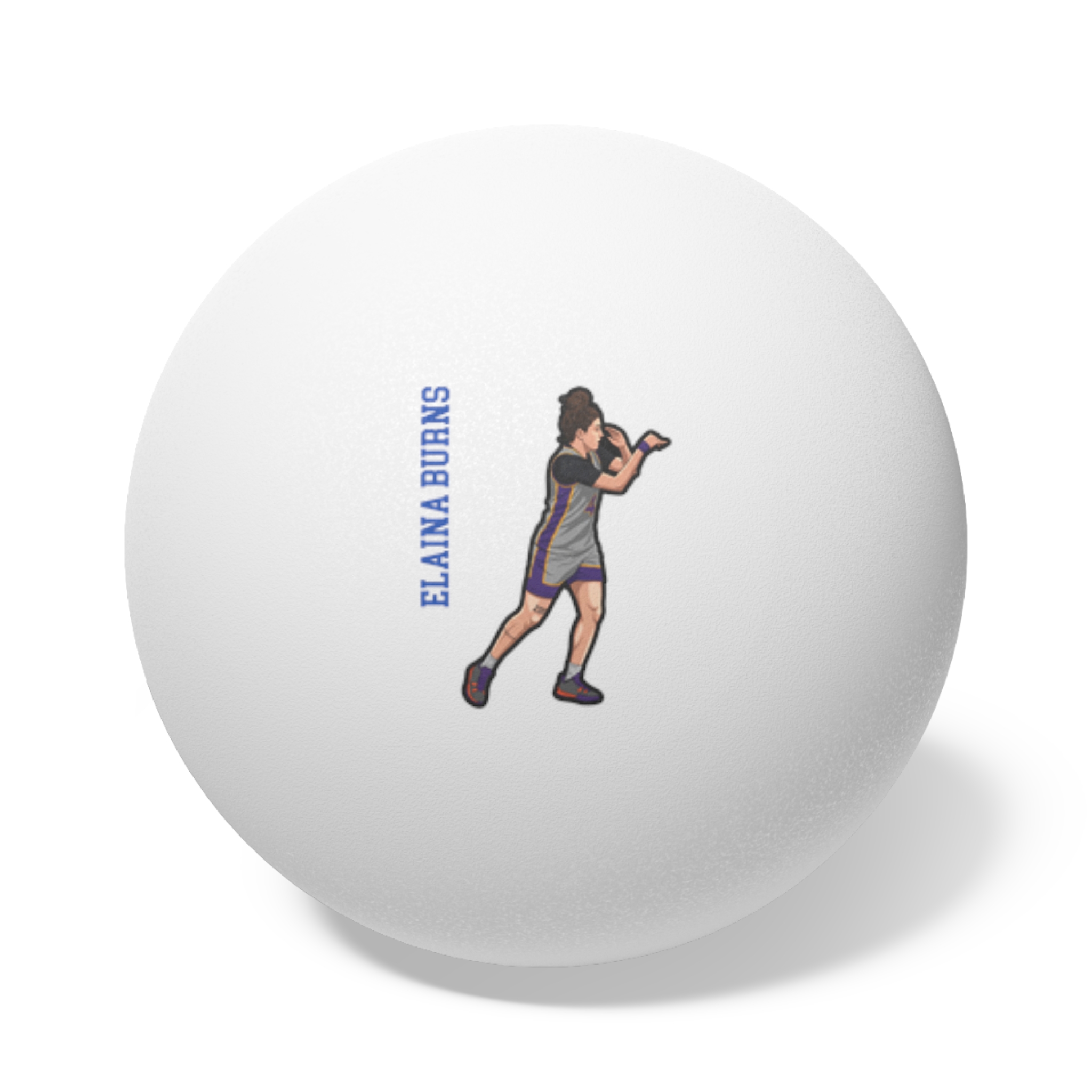 Ping Pong Balls, 6 pcs — character_name_vertical in White