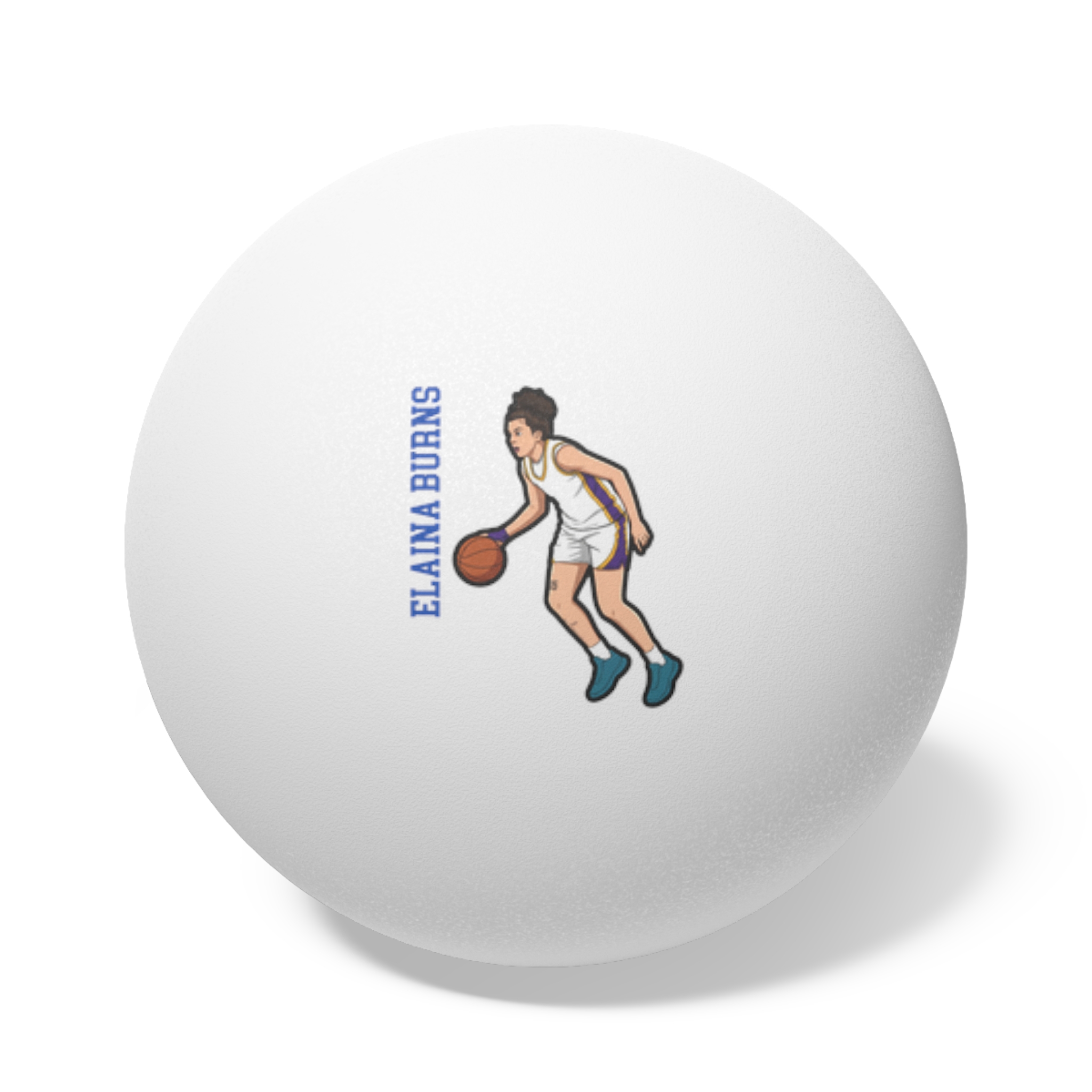 Ping Pong Balls, 6 pcs — character_name_vertical in White