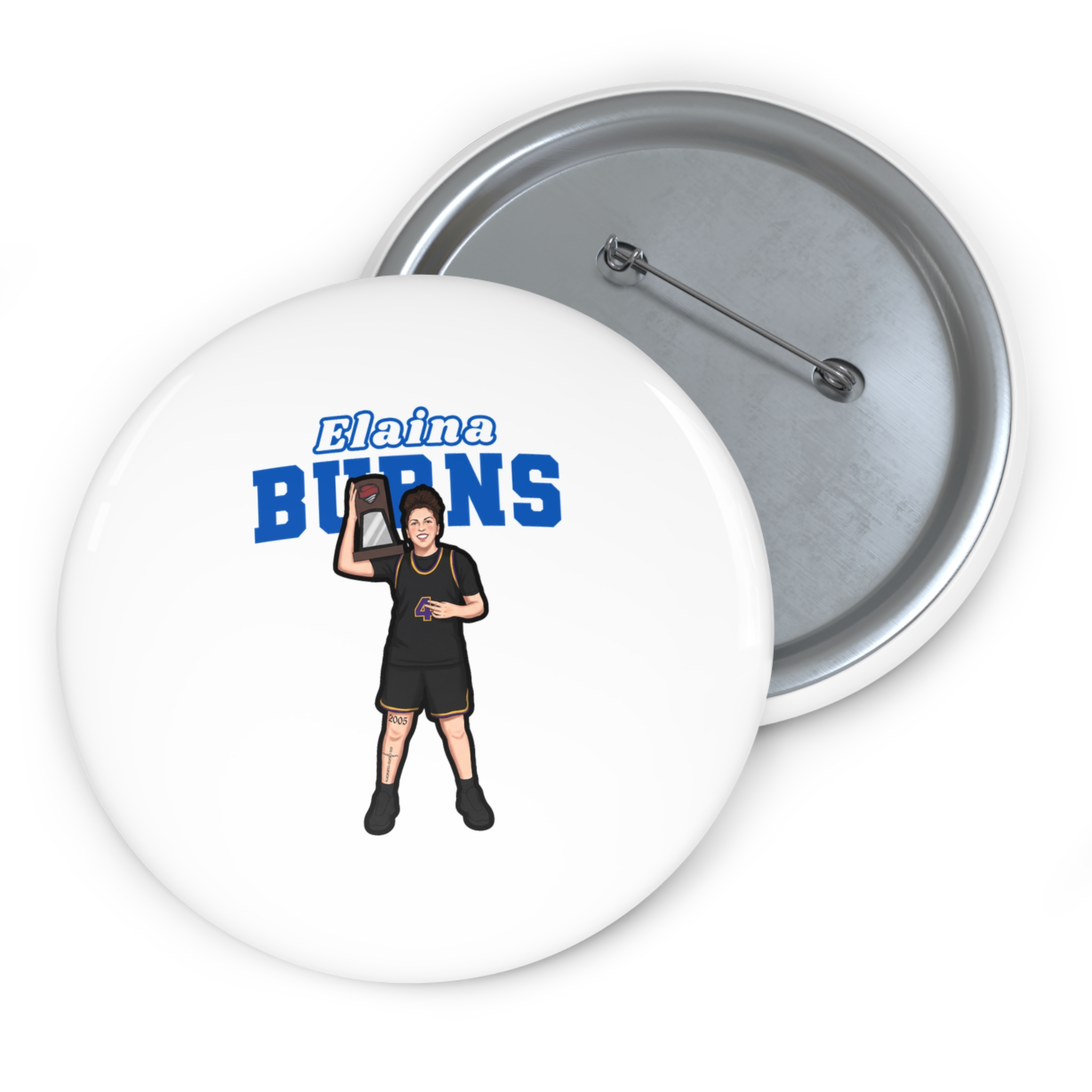 Game Day Pin — character_name_arch in Classic