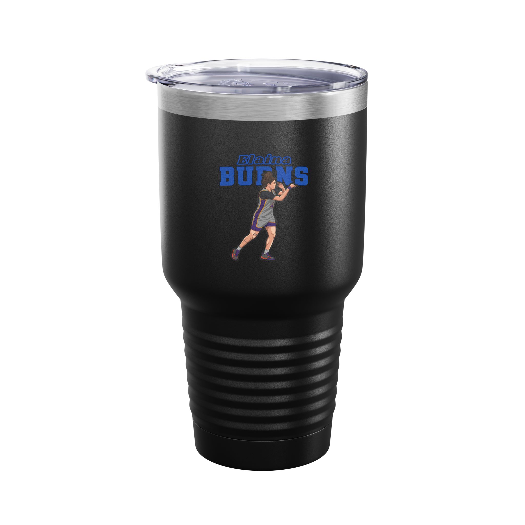 30oz Tumbler — character_name_arch in Black