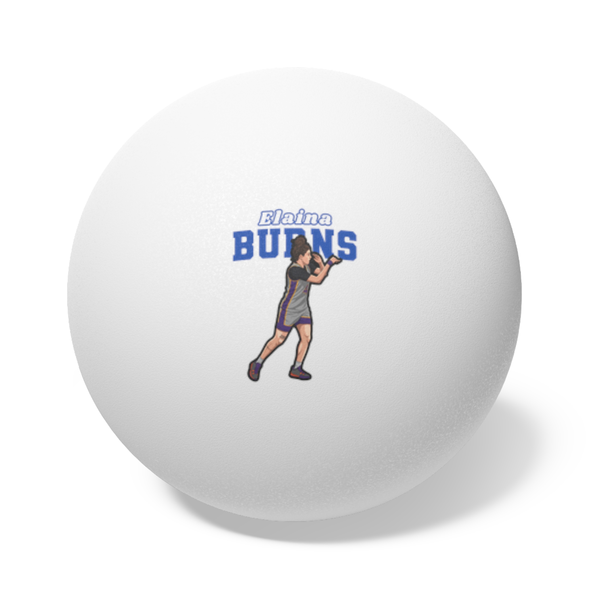 Ping Pong Balls, 6 pcs — character_name_arch in White