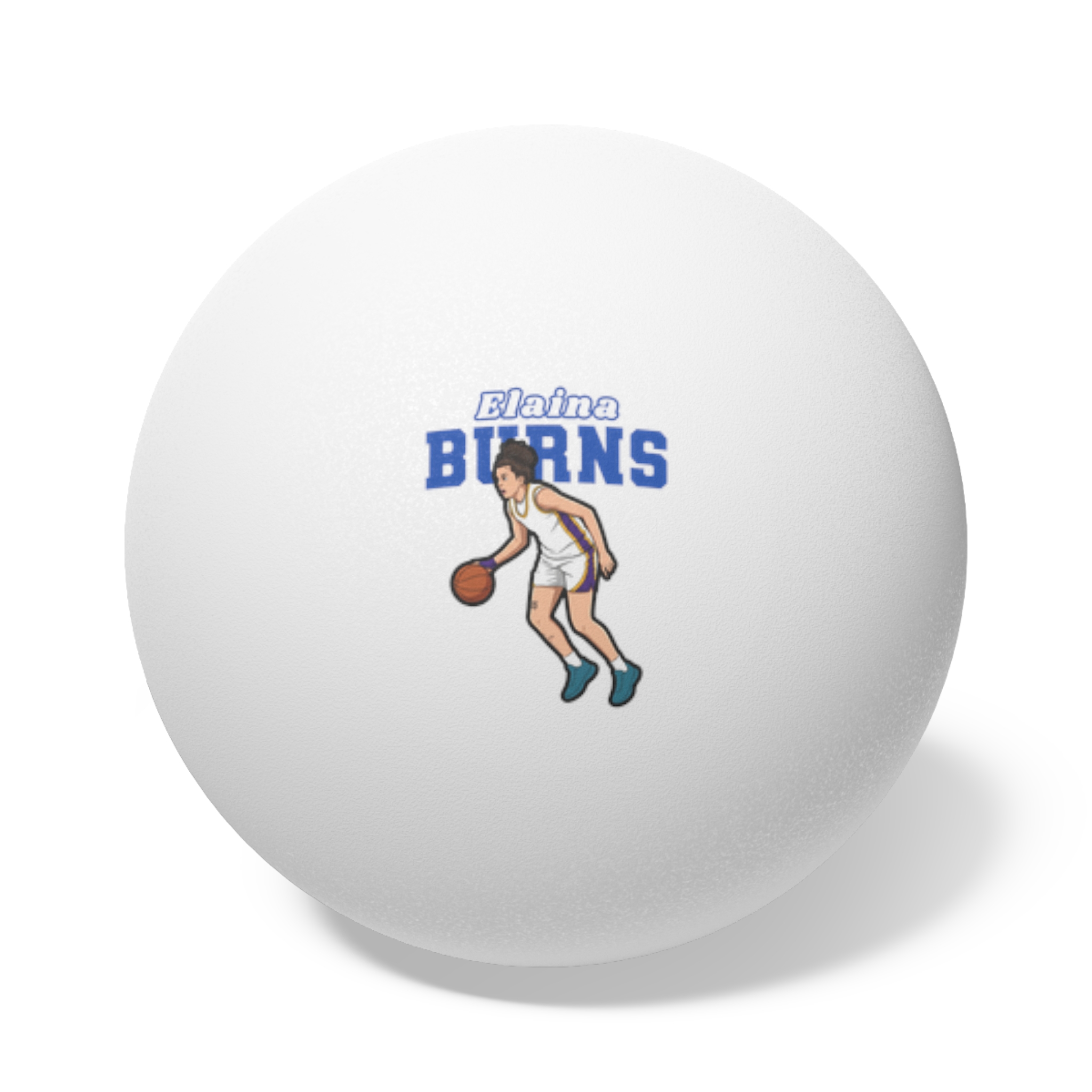 Ping Pong Balls, 6 pcs — character_name_arch in White