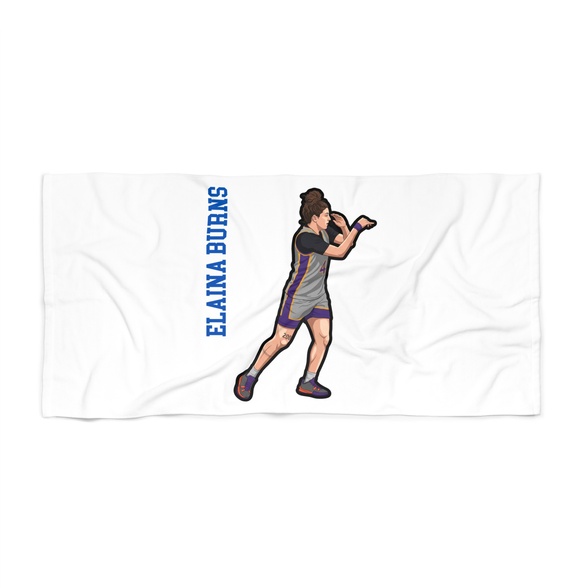 Beach Towel — character_name_vertical in Classic