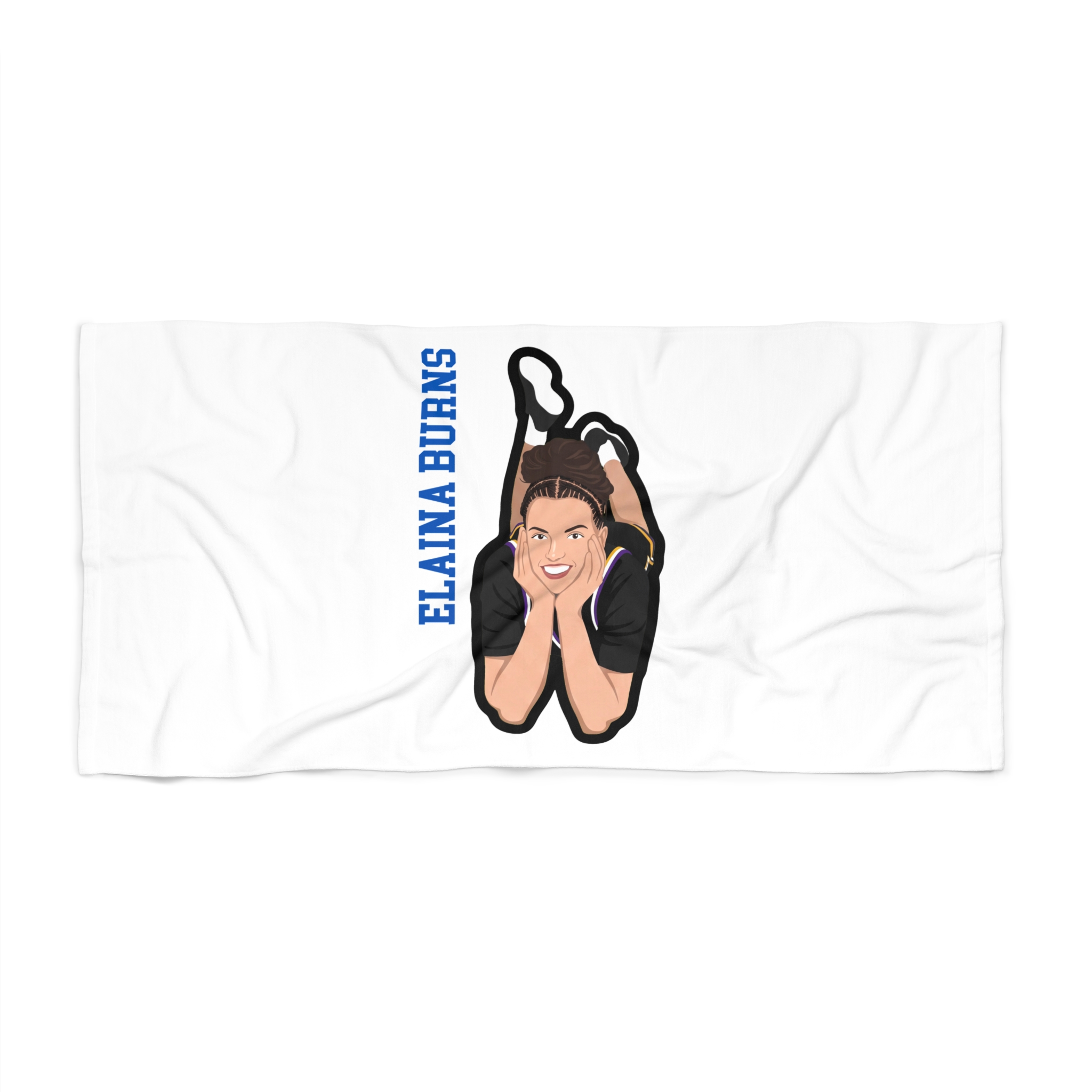 Beach Towel — character_name_vertical in Classic