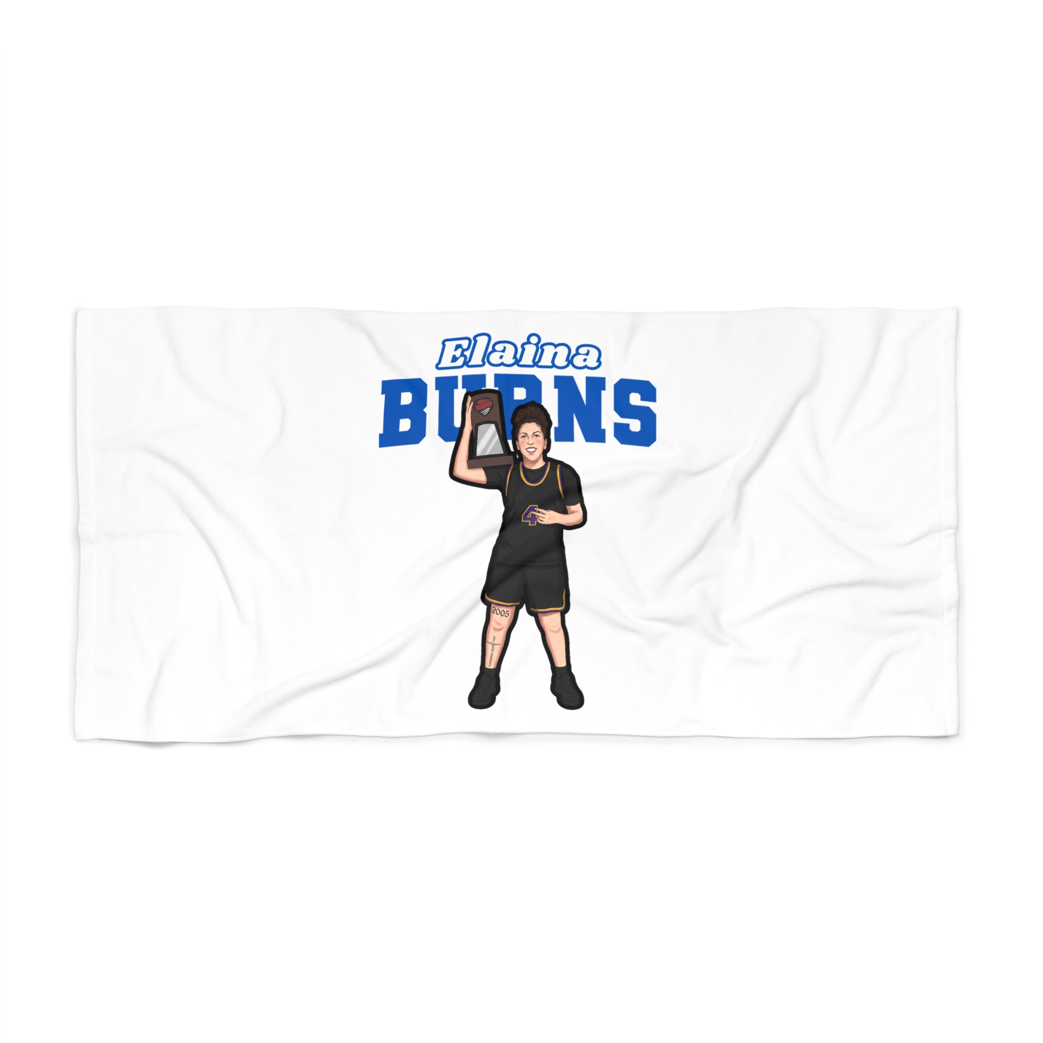 Beach Towel — character_name_arch in Classic