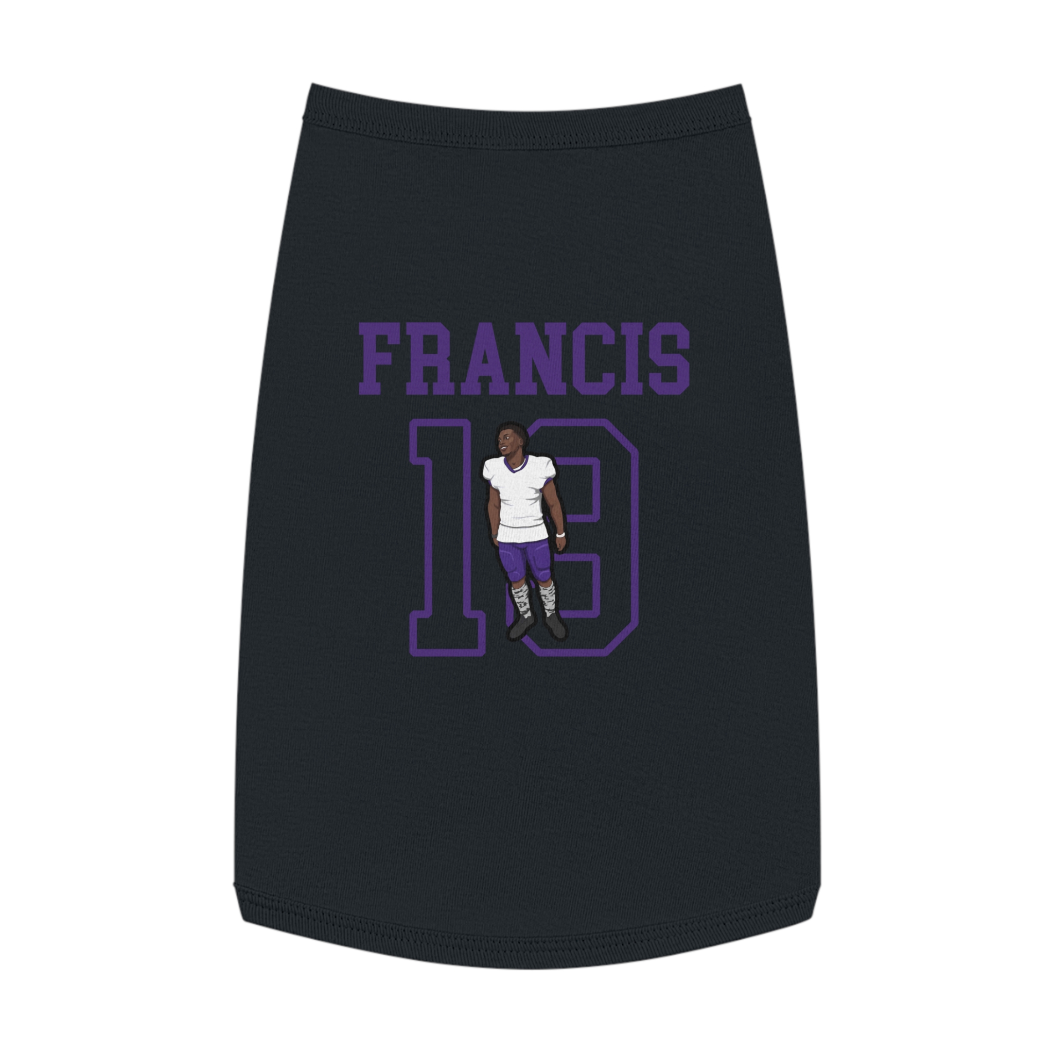 Pet Tank Top — character_shirsey in Black