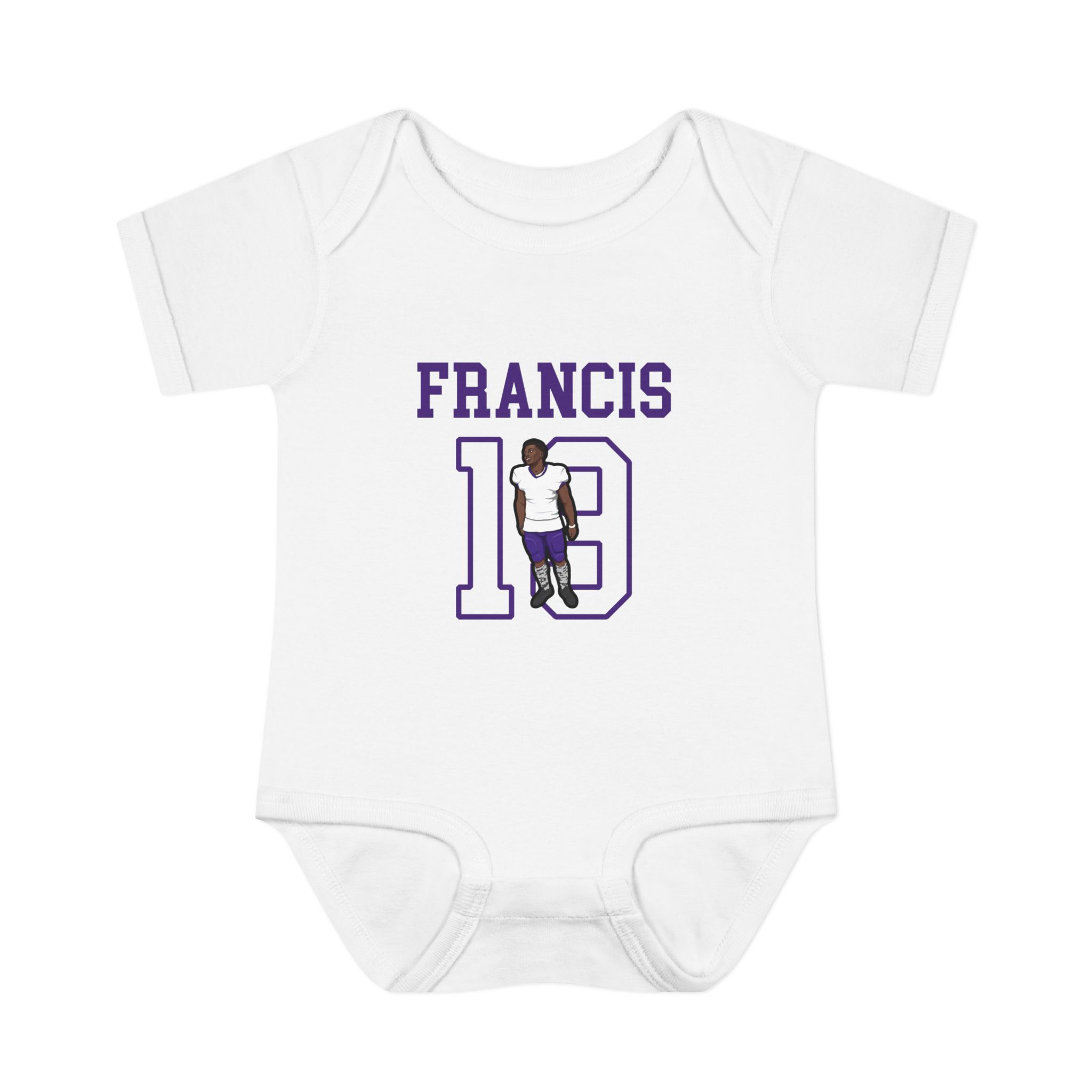 Baby Onesie — character_shirsey in White