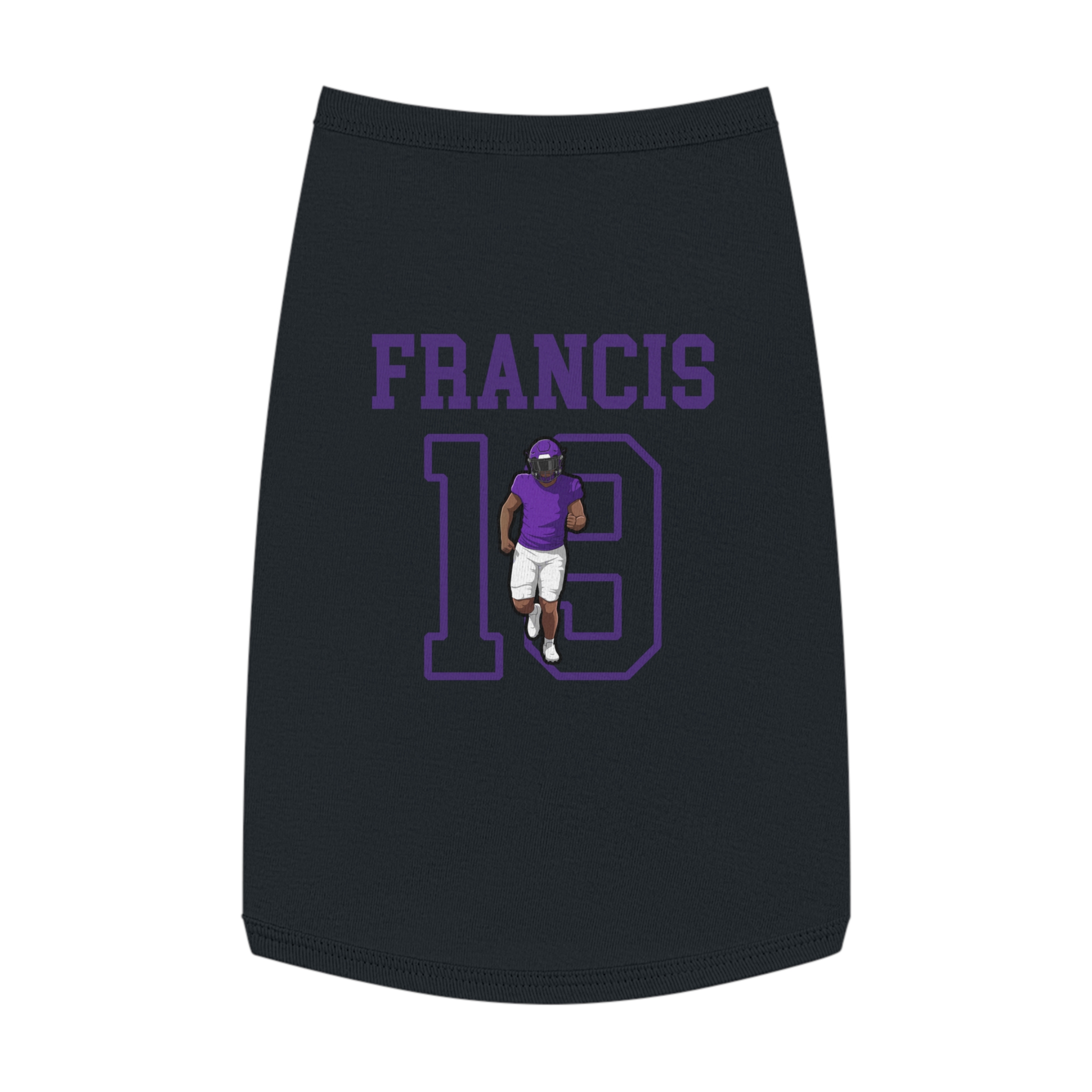 Pet Tank Top — character_shirsey in Black