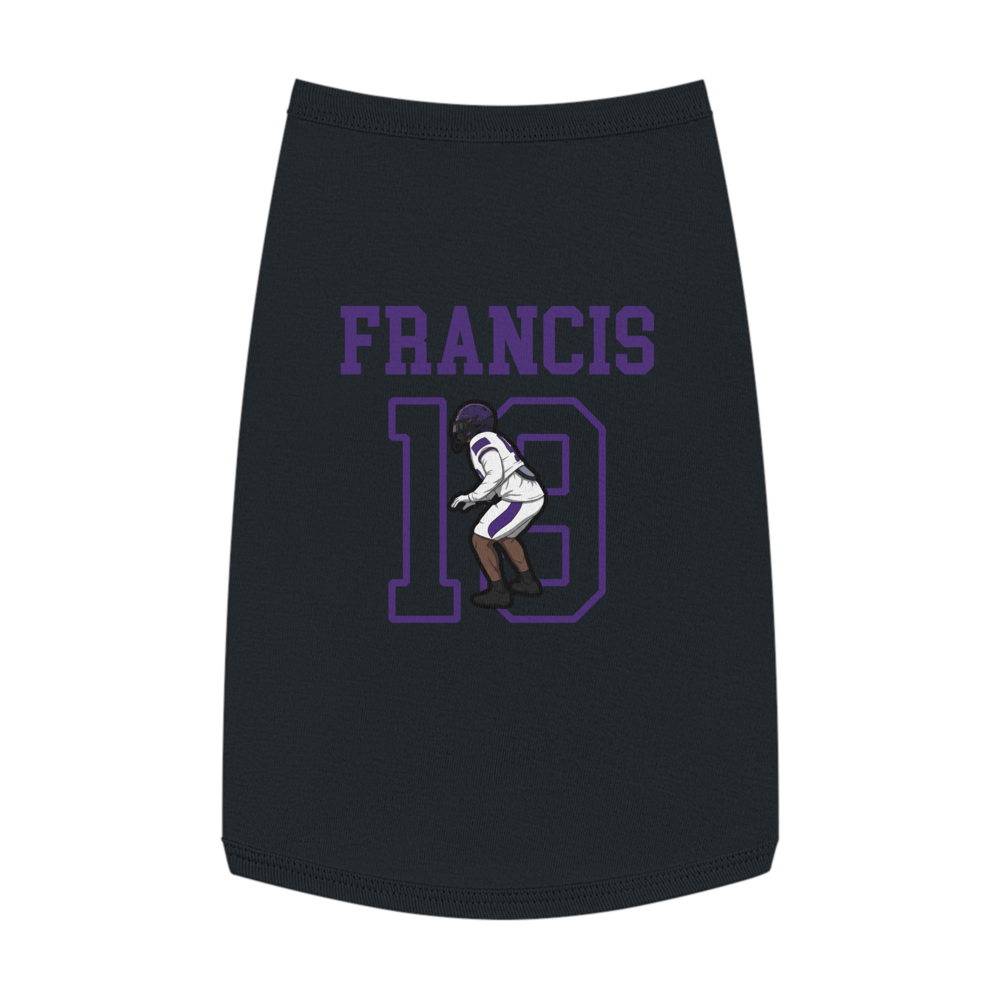 Pet Tank Top — character_shirsey in Black