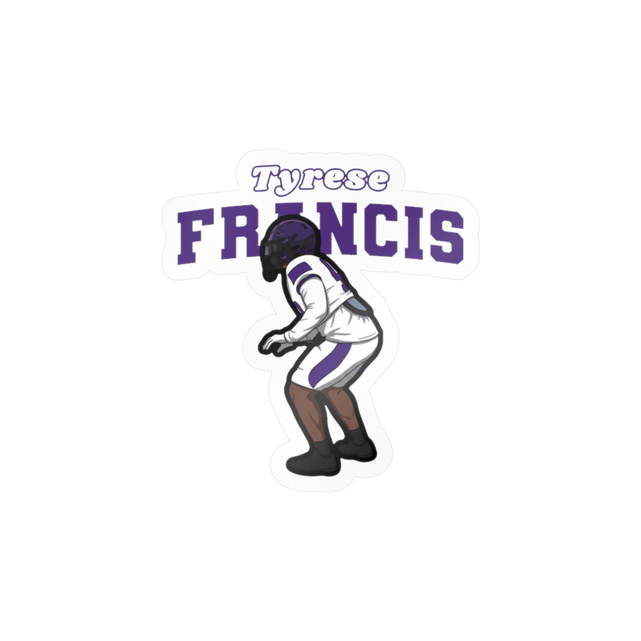 Vinyl Sticker — character_name_arch in Classic