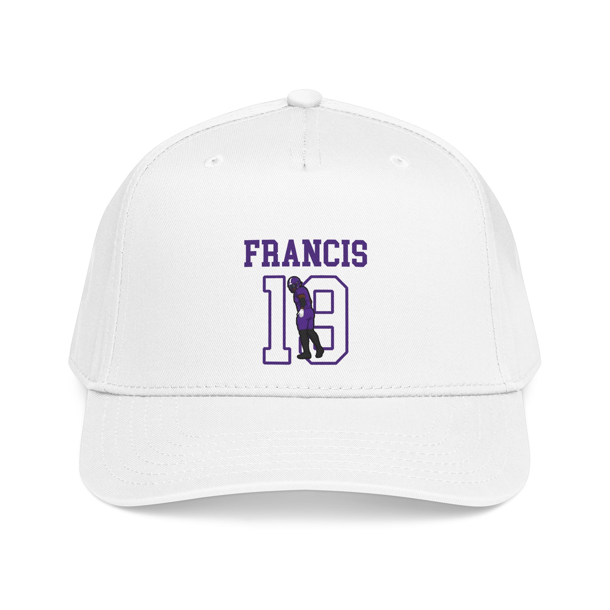 Baseball Cap — character_shirsey in White