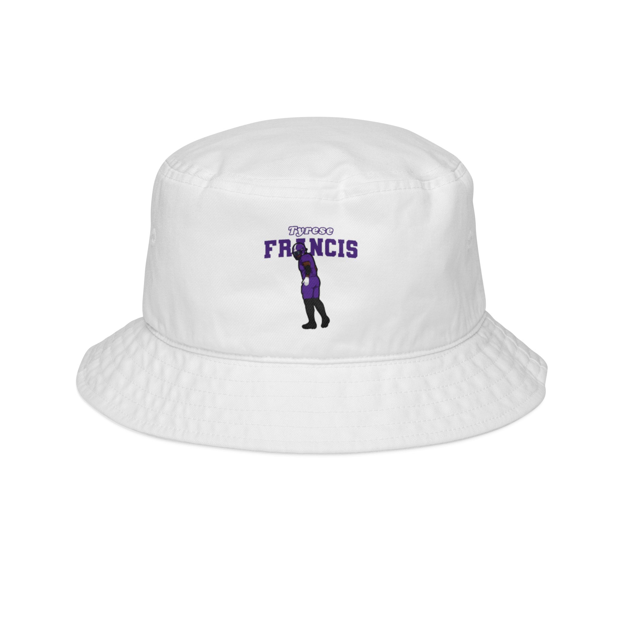 Bucket Hat — character_name_arch in White