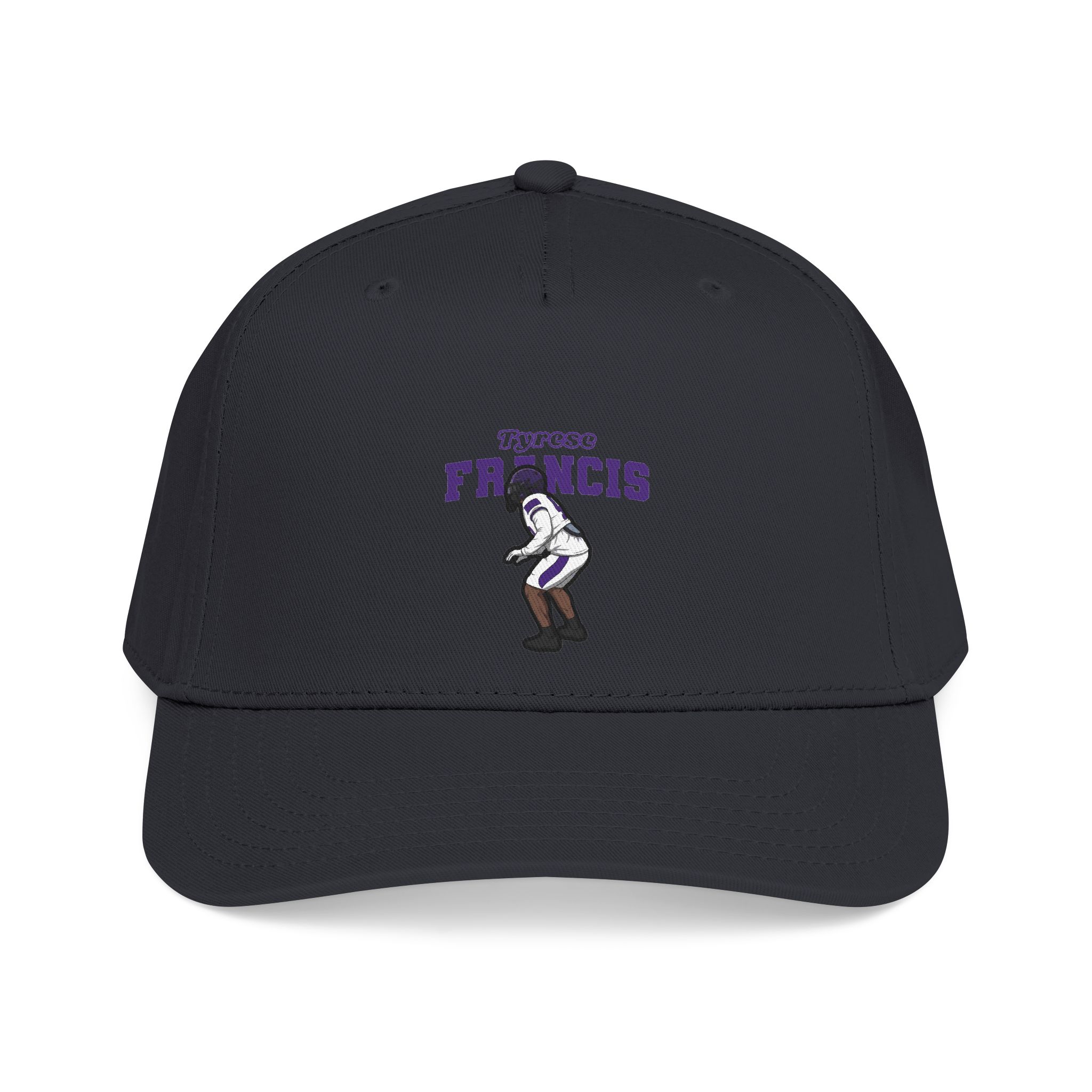 Baseball Cap — character_name_arch in Black