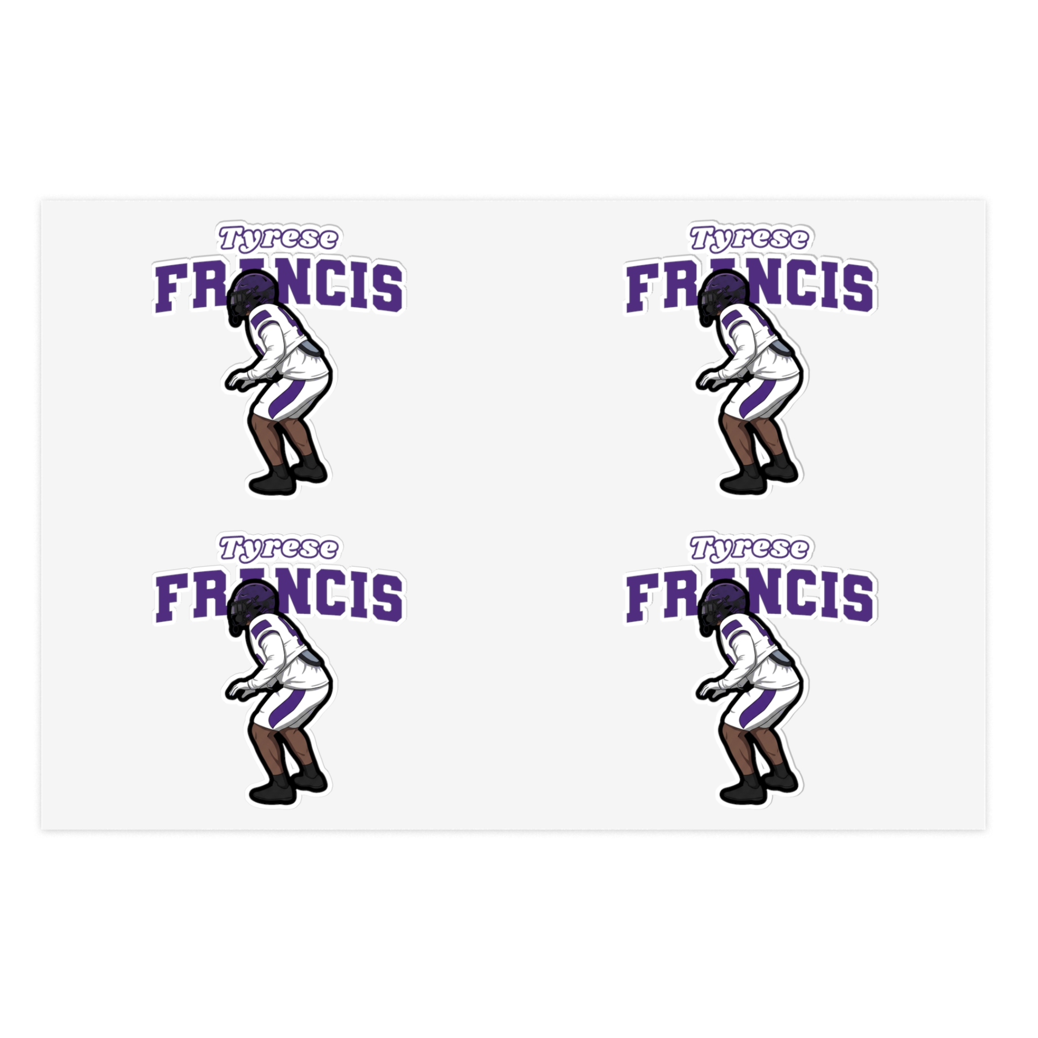 Sticker Sheet — character_name_arch in Classic