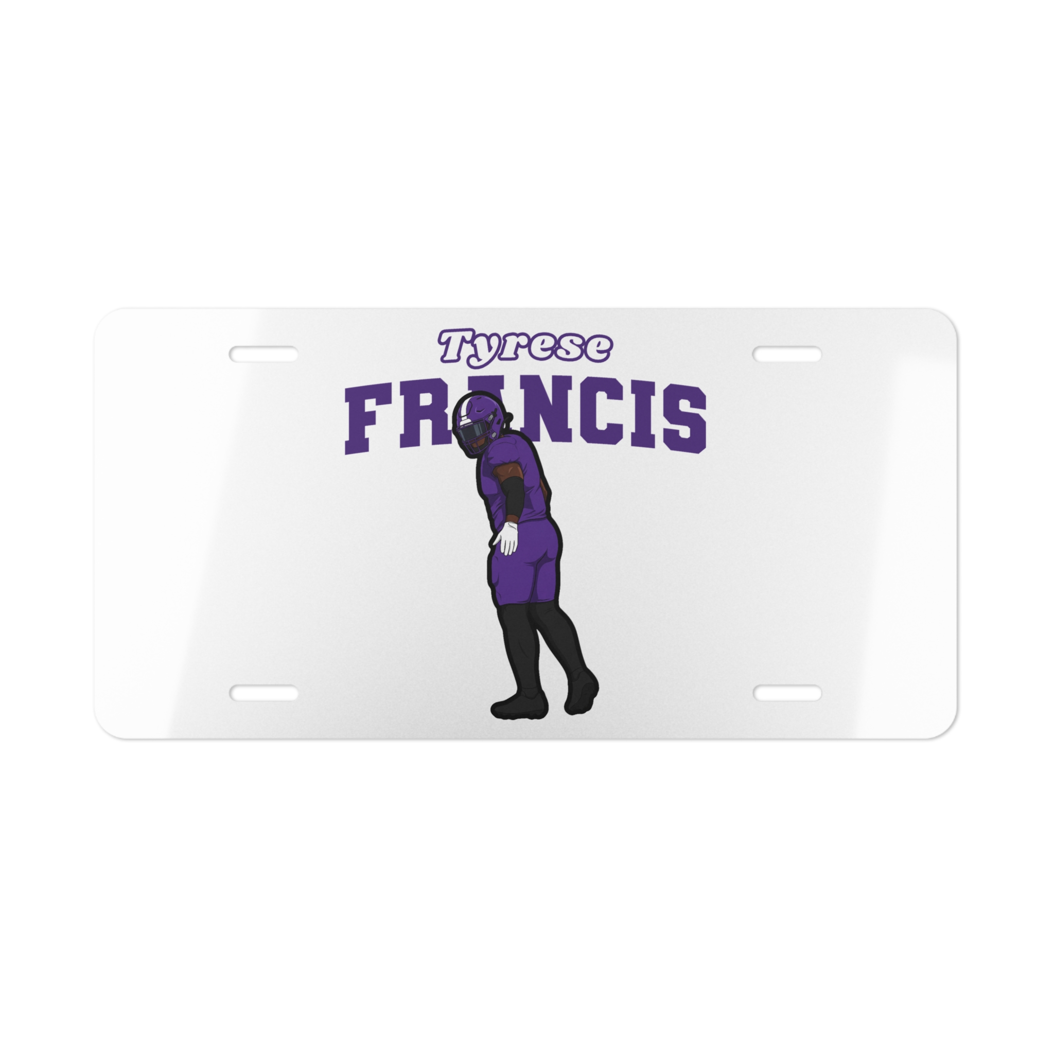 License Plate — character_name_arch in Classic