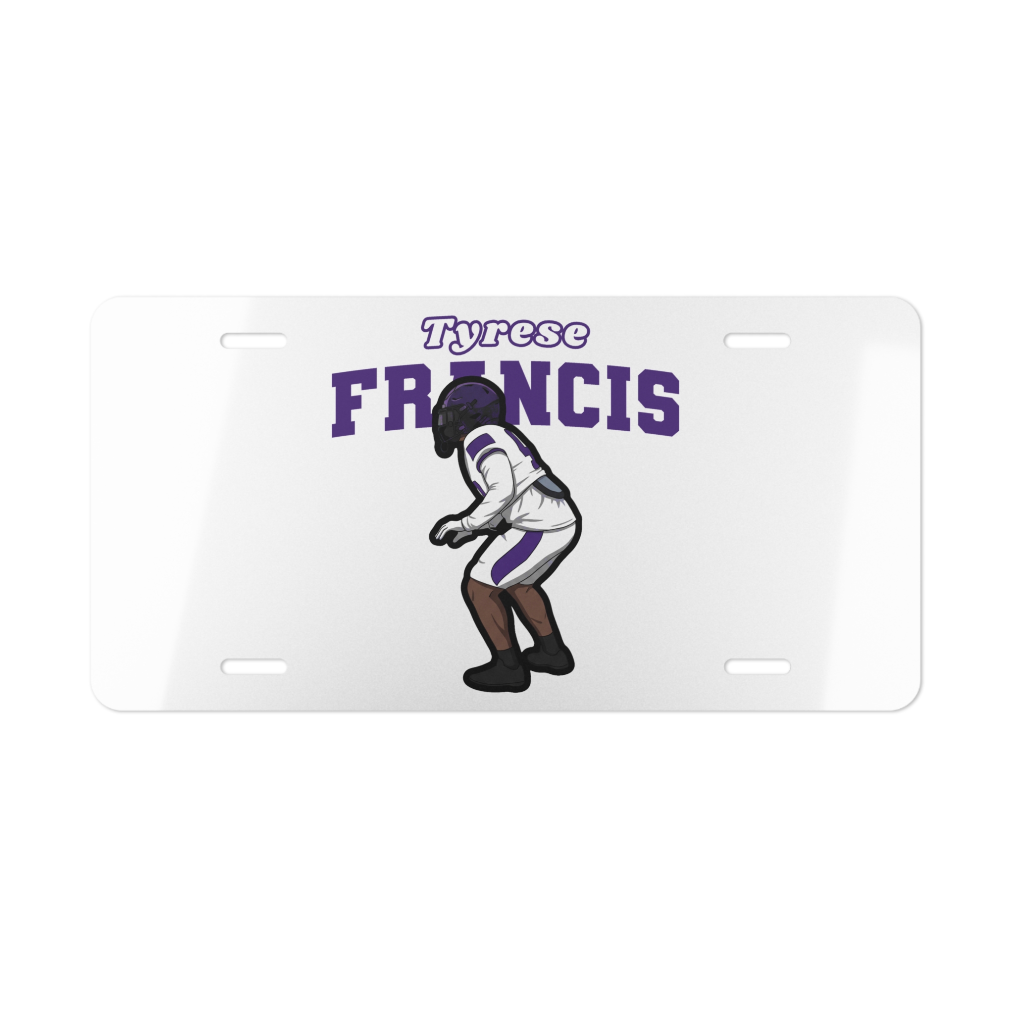 License Plate — character_name_arch in Classic