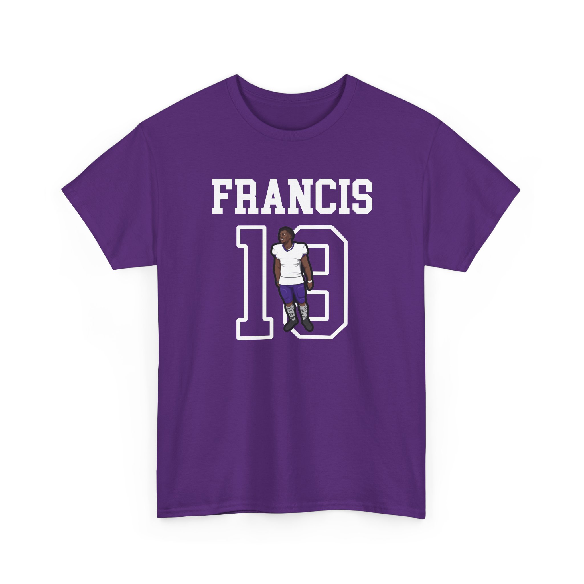 Tee — character_shirsey in Purple