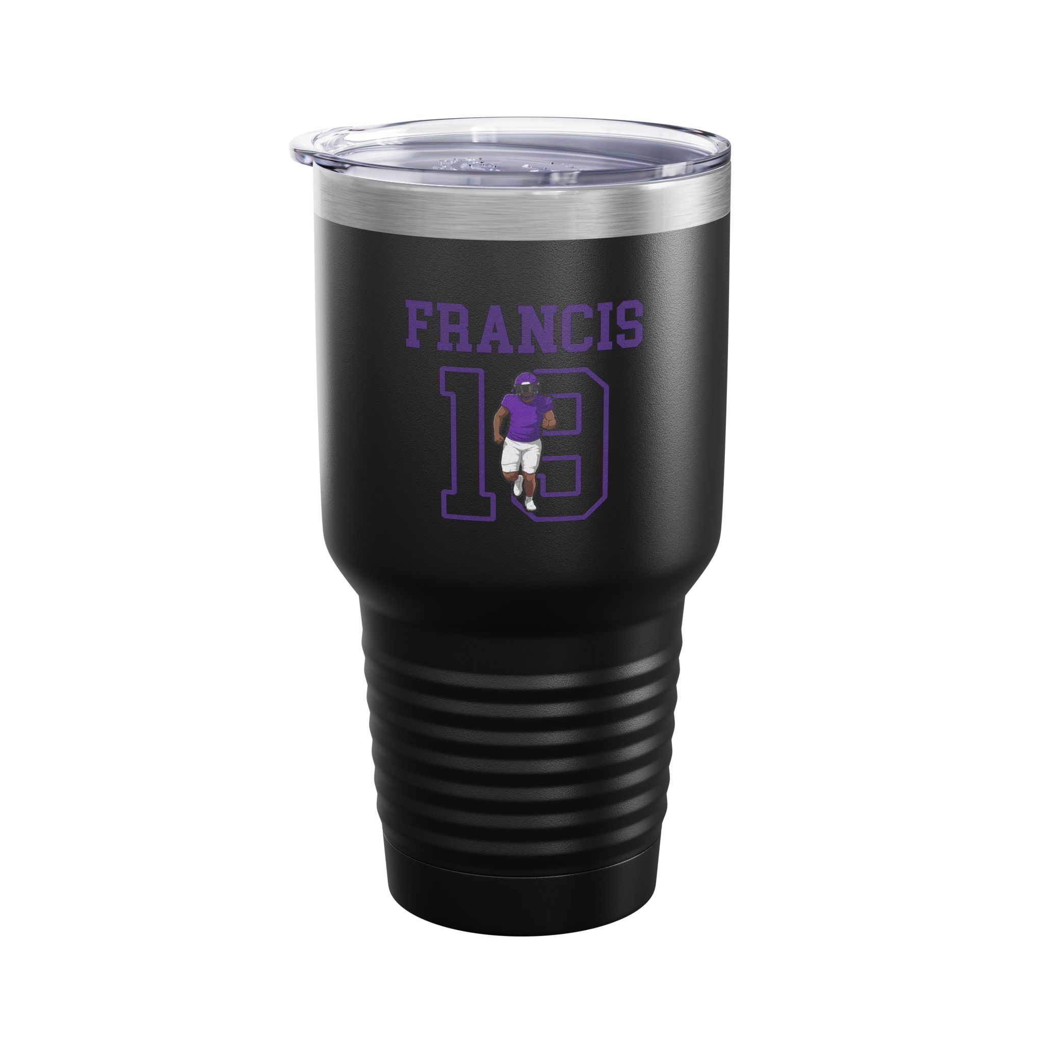 30oz Tumbler — character_shirsey in Black