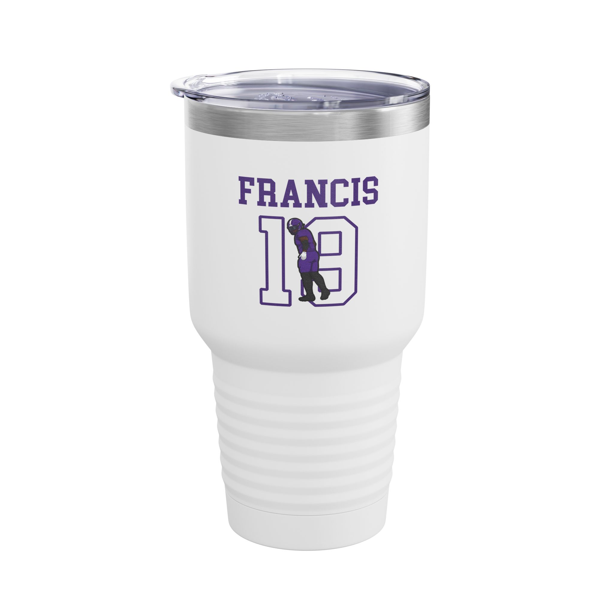30oz Tumbler — character_shirsey in White