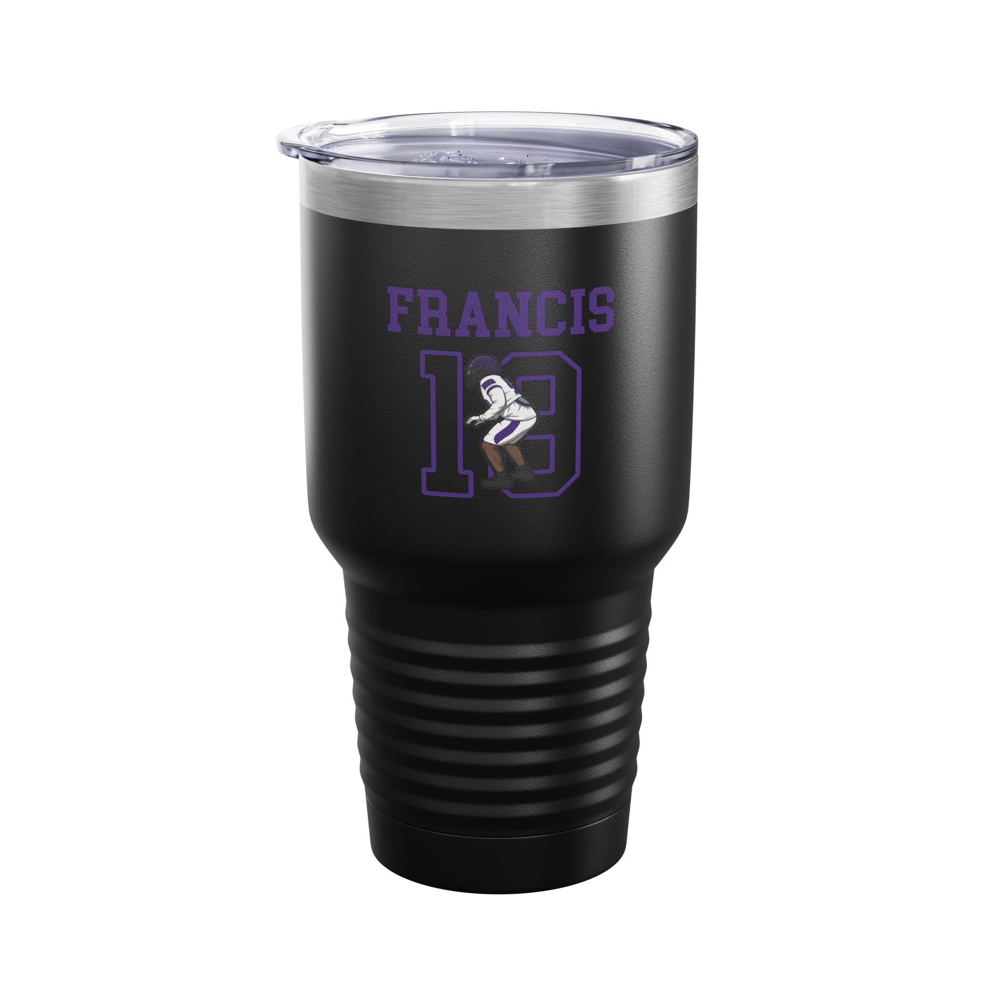 30oz Tumbler — character_shirsey in Black