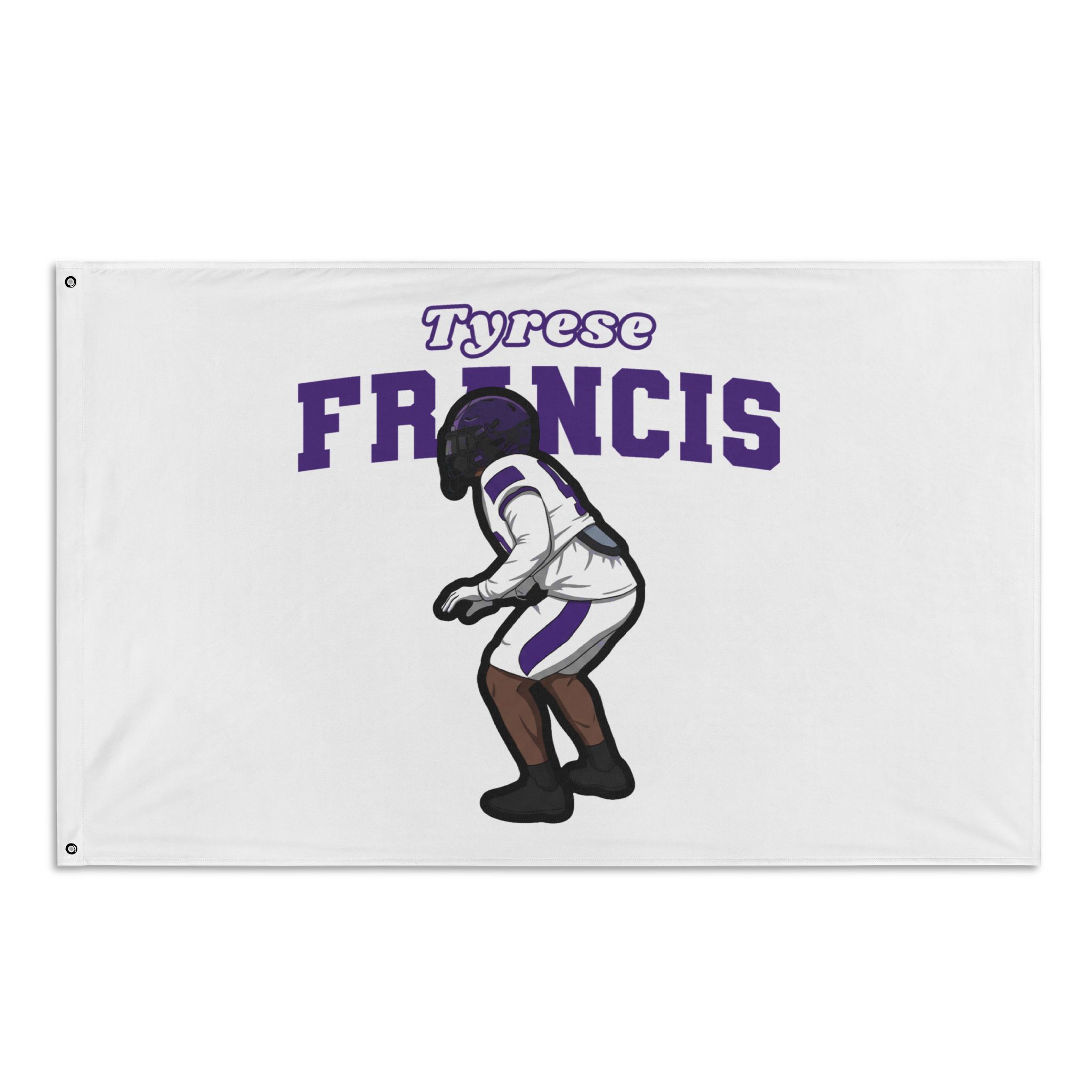 Flag (35 × 56 in) — character_name_arch in Classic