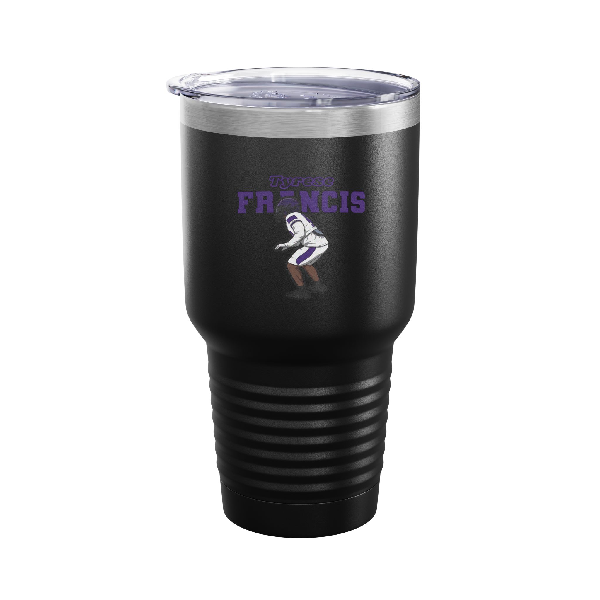 30oz Tumbler — character_name_arch in Black